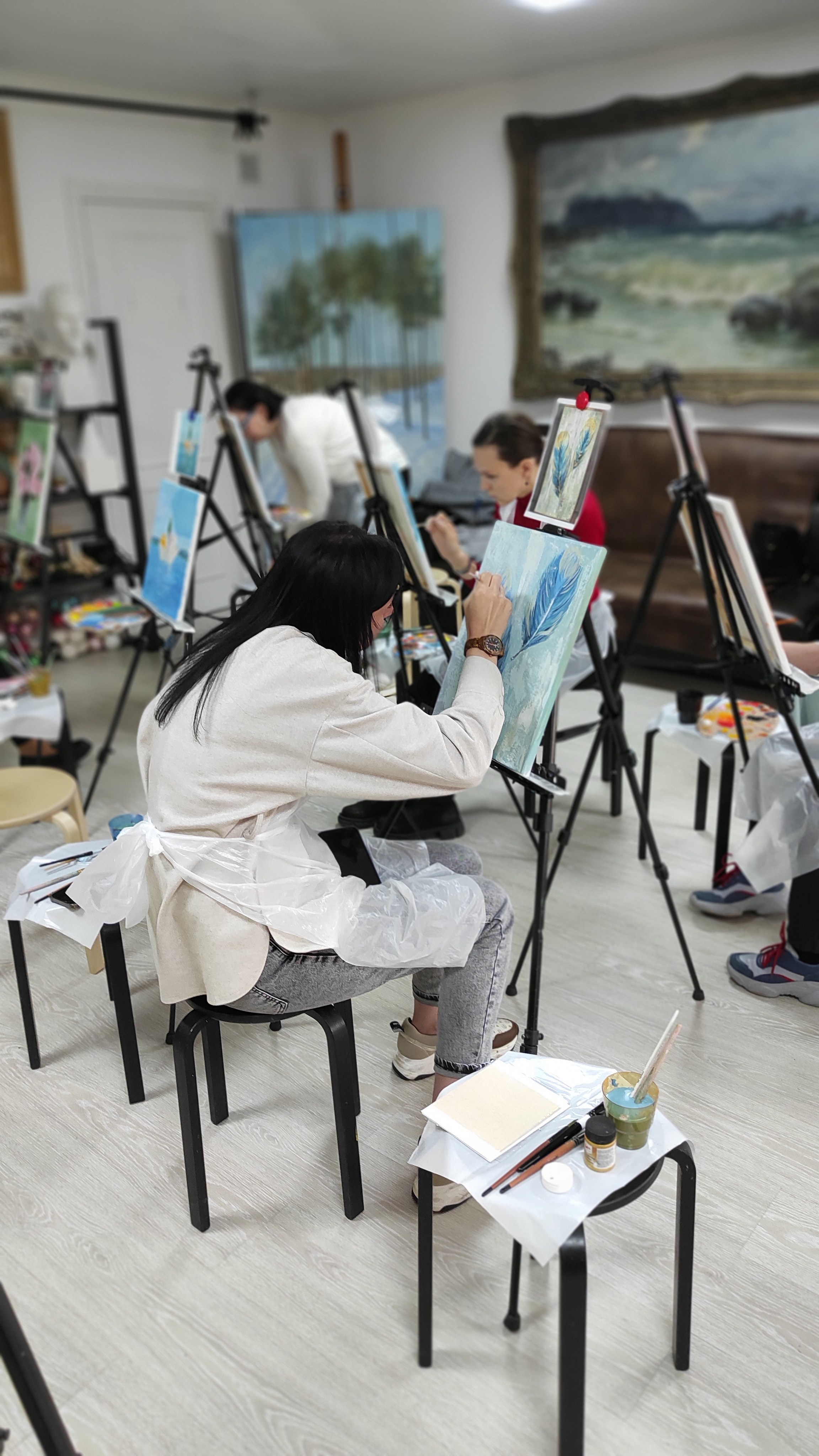 Арт-вечеринки. Арт-вечеринки и мастер-классы в Москве для взрослых и детей