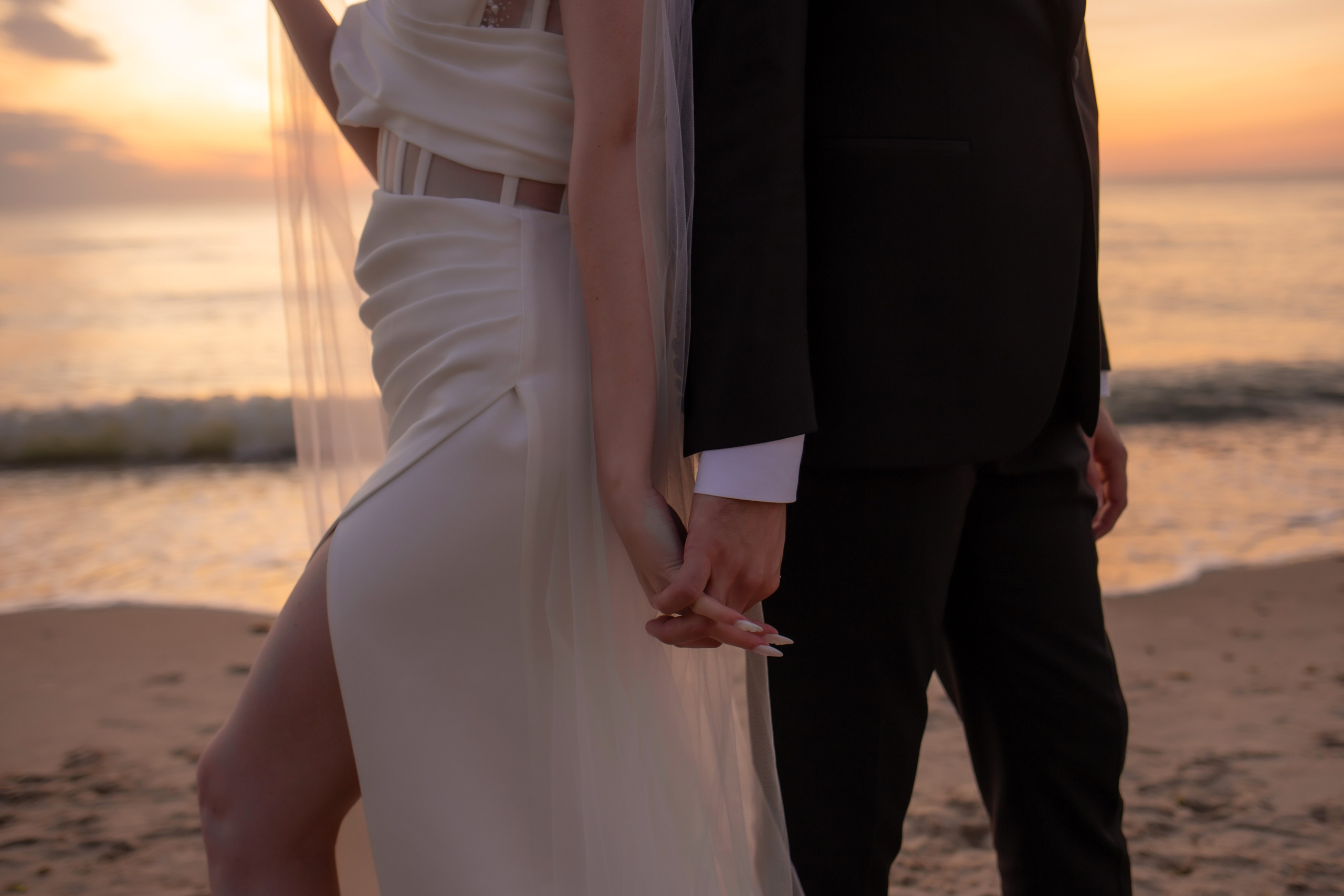 Александра и Влад. На закате. Фотограф в Калининграде Решетникова Алина