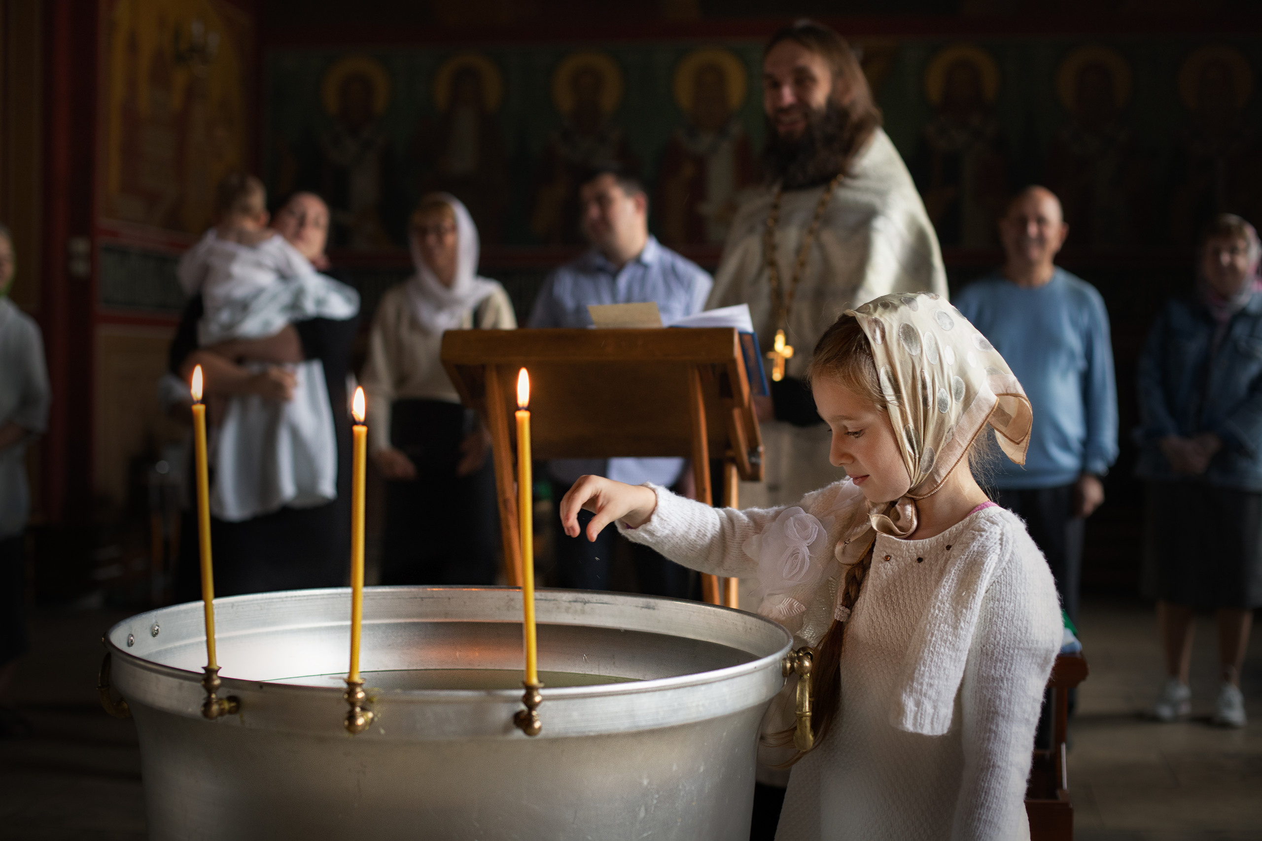 В Храме. Фотограф Юлия Тягина Москва