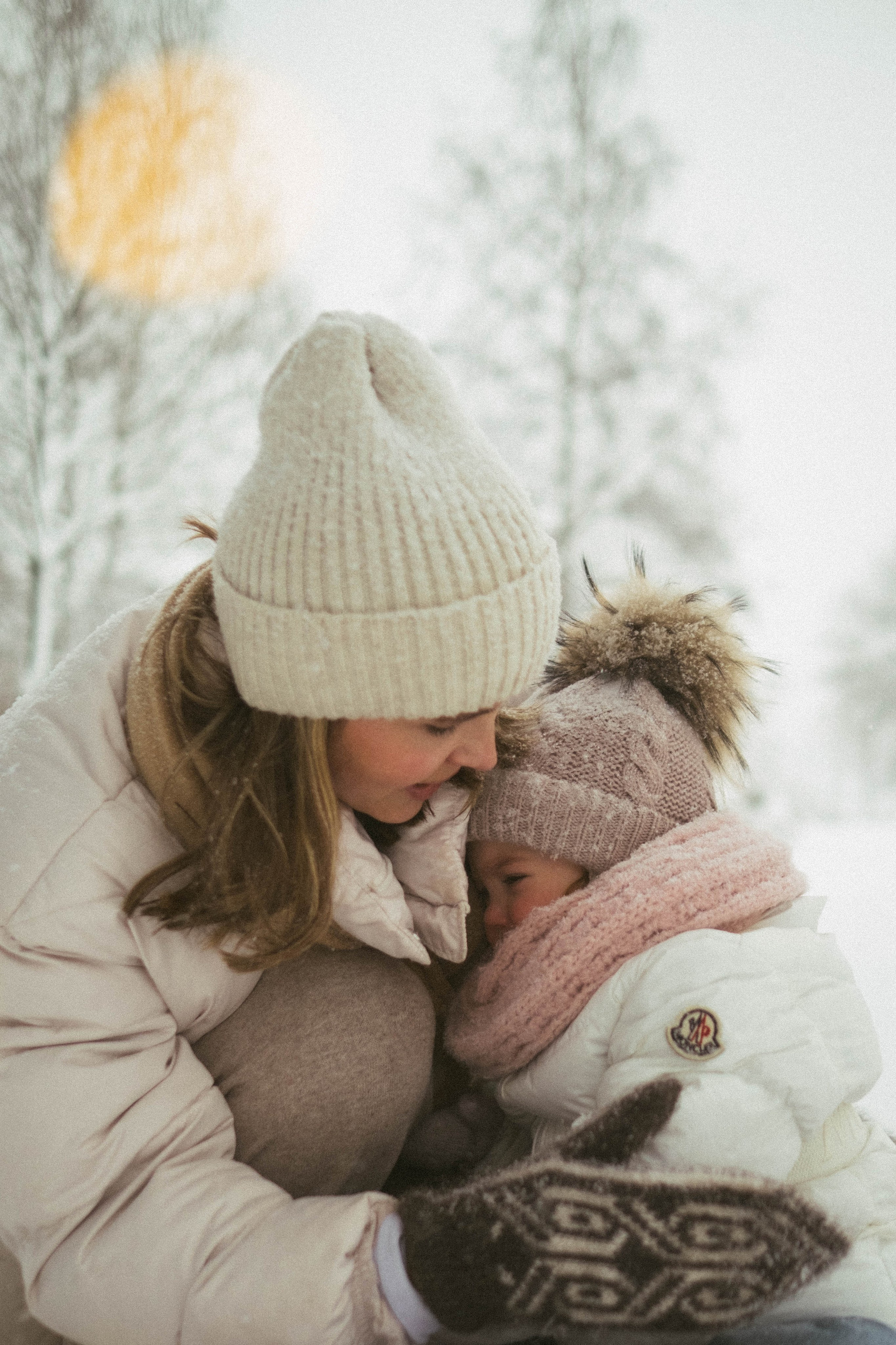 Зимняя прогулка Маргариты и Мариночки. Семейный фотограф в Санкт-Петербурге Дарья Косянчук