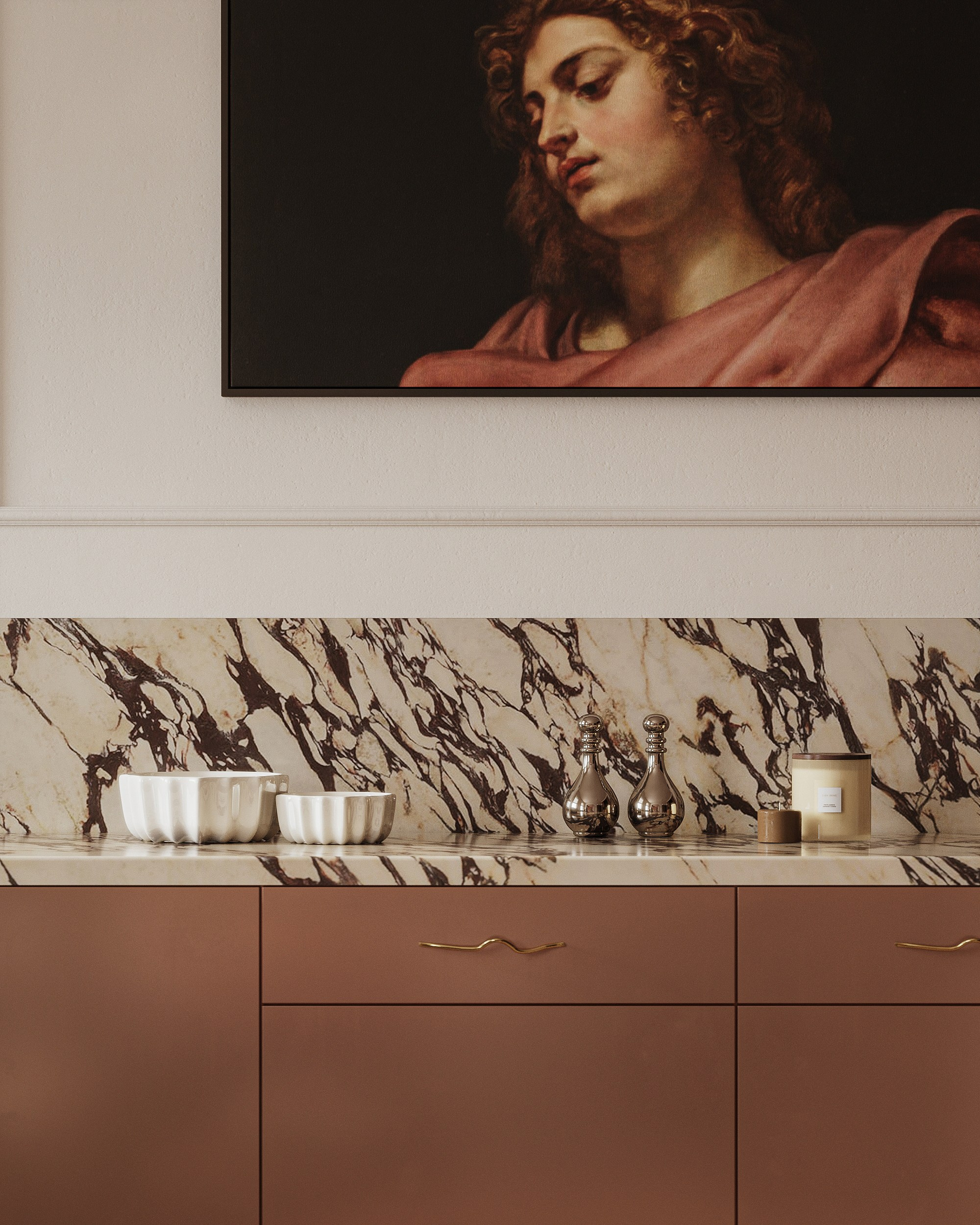 Studio apartment in Krakow. 3D-визуализатор интерьеров Мария