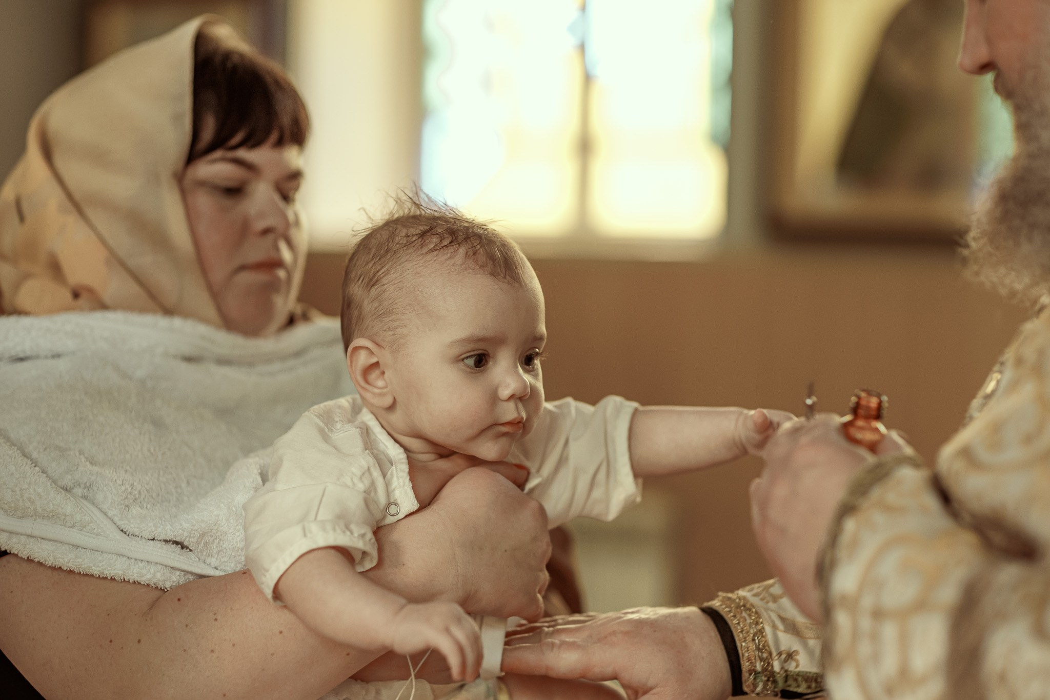 Таинство Крещения Алевтины. 23.03. Детский семейный фотограф в Абинске