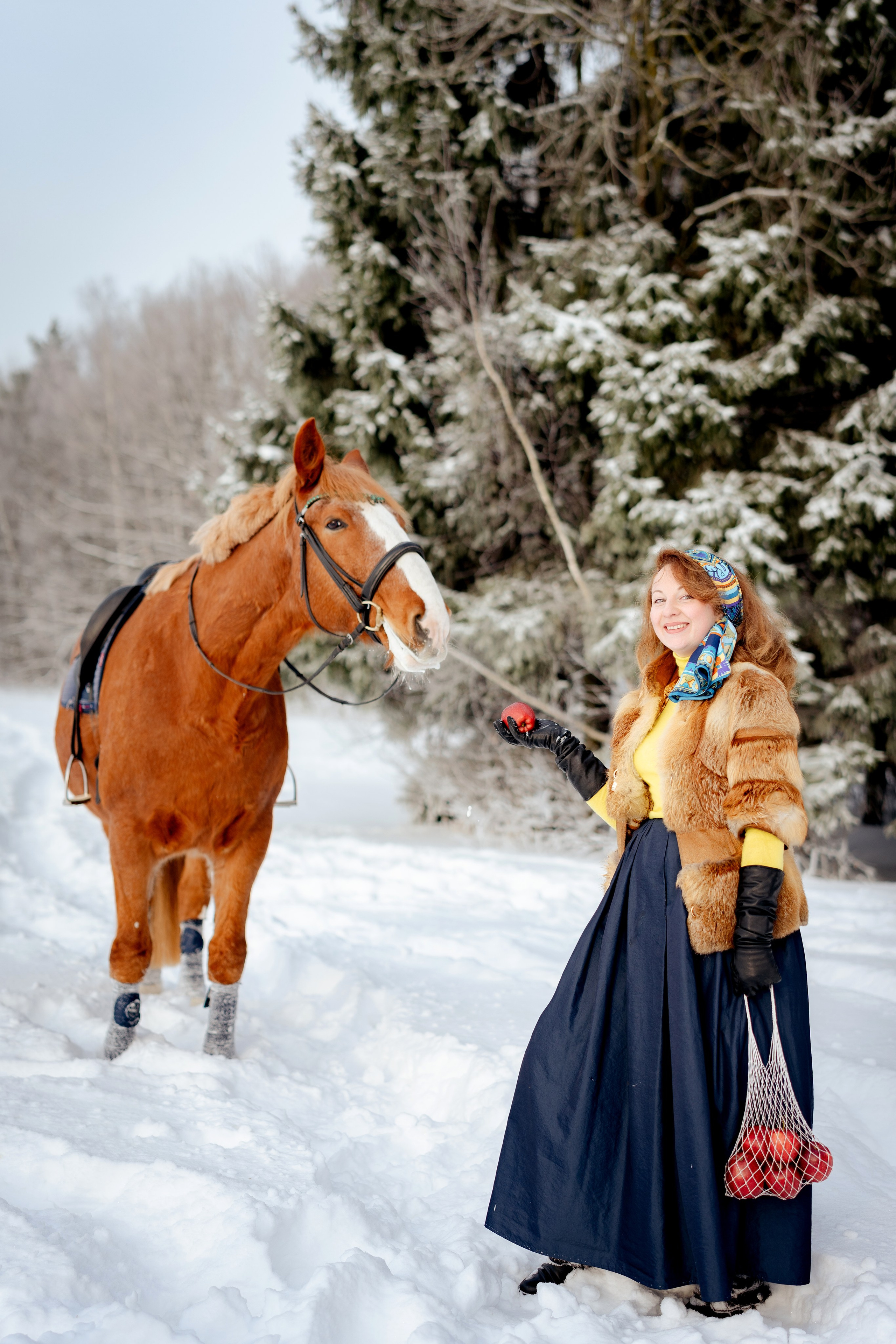 Ольга и Любимчик. Портретный и семейный фотограф в Москве/Видное