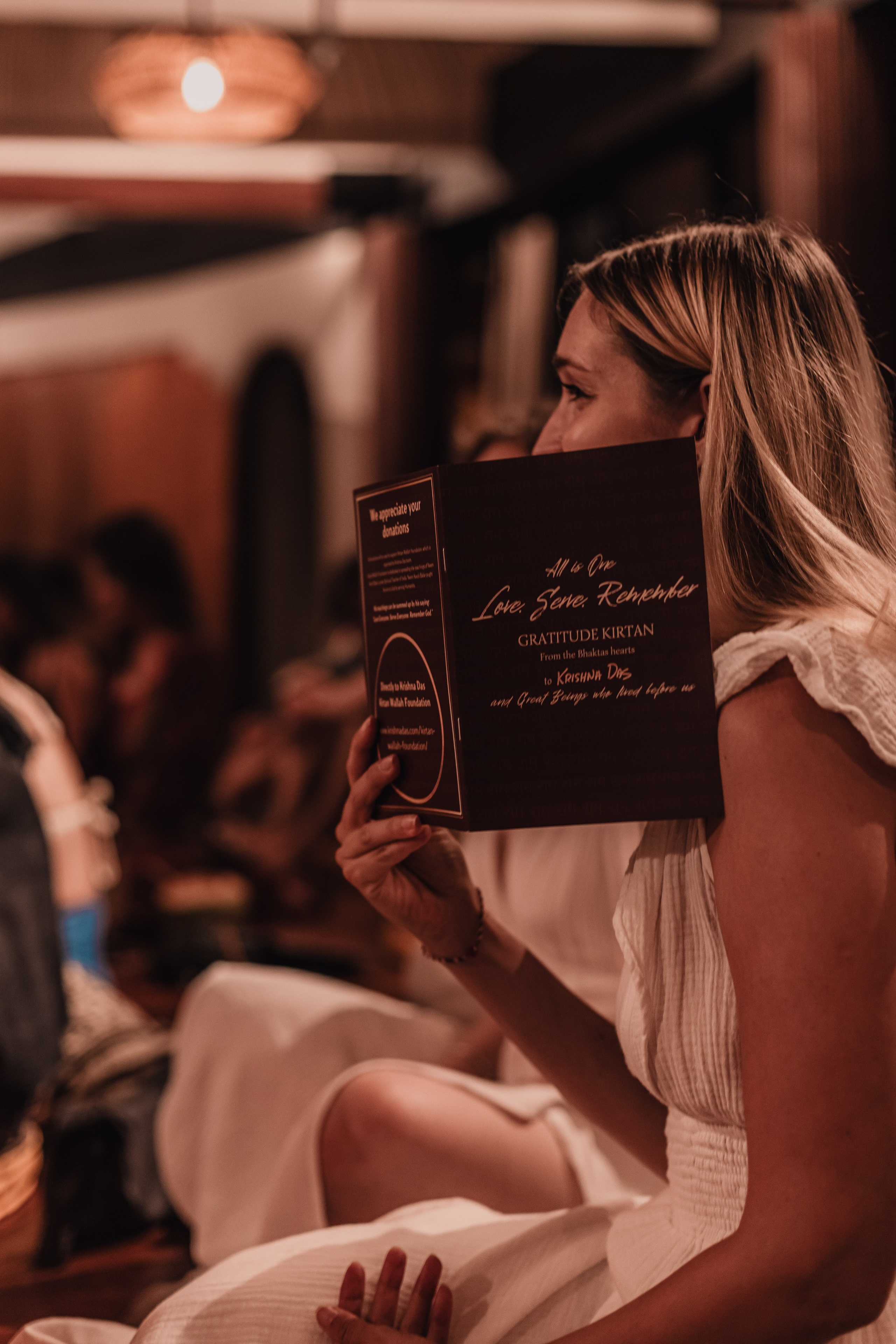 Kirtan at Soulshine nov. Мариам Багдасарян