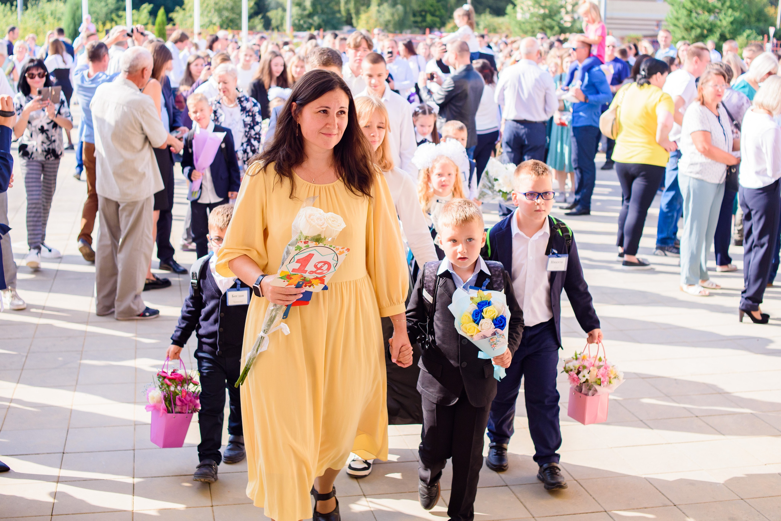 1-е сентября 2023. Фотограф Юлия Попова