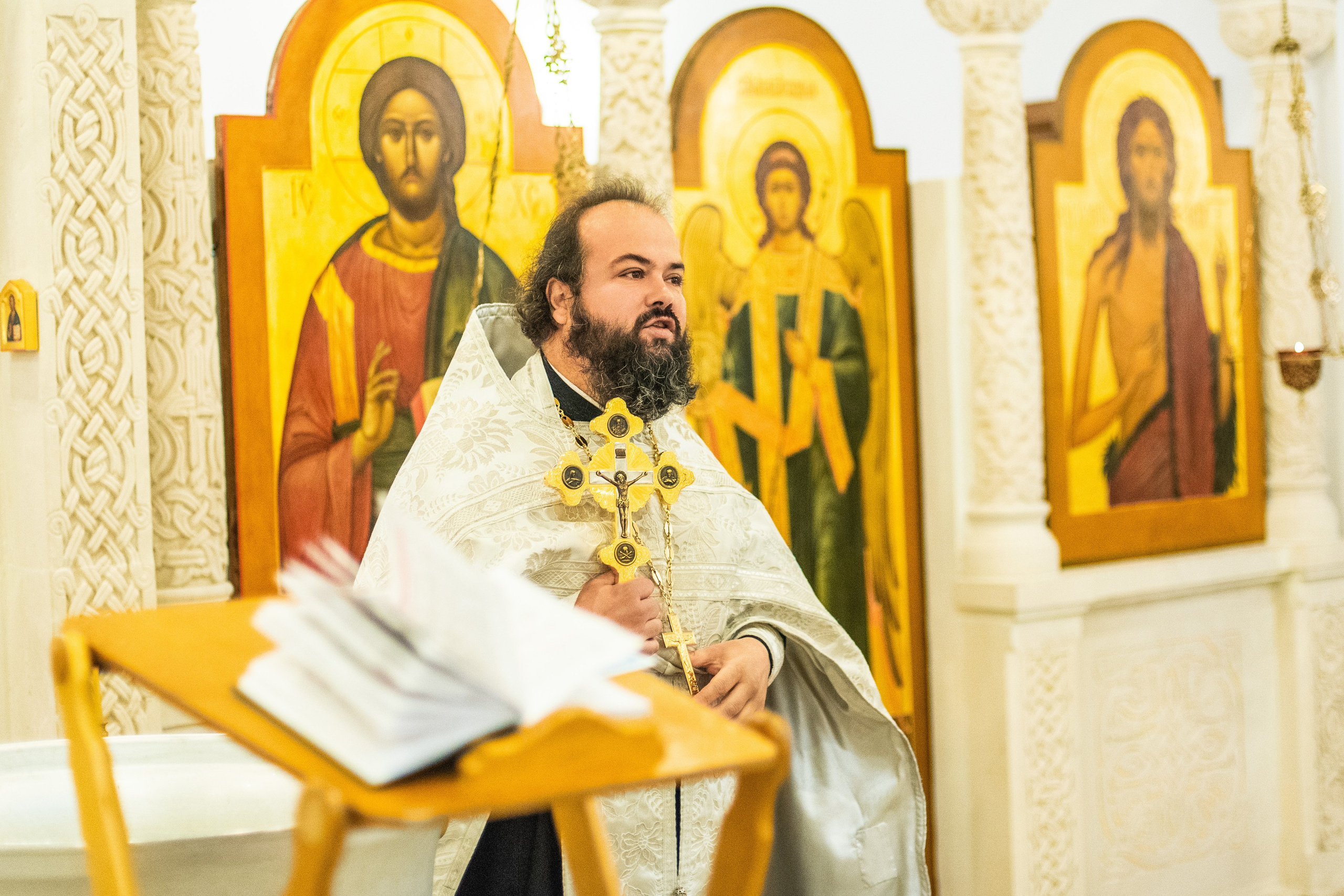 Крещении Ксении. Фотограф Юлия Попова