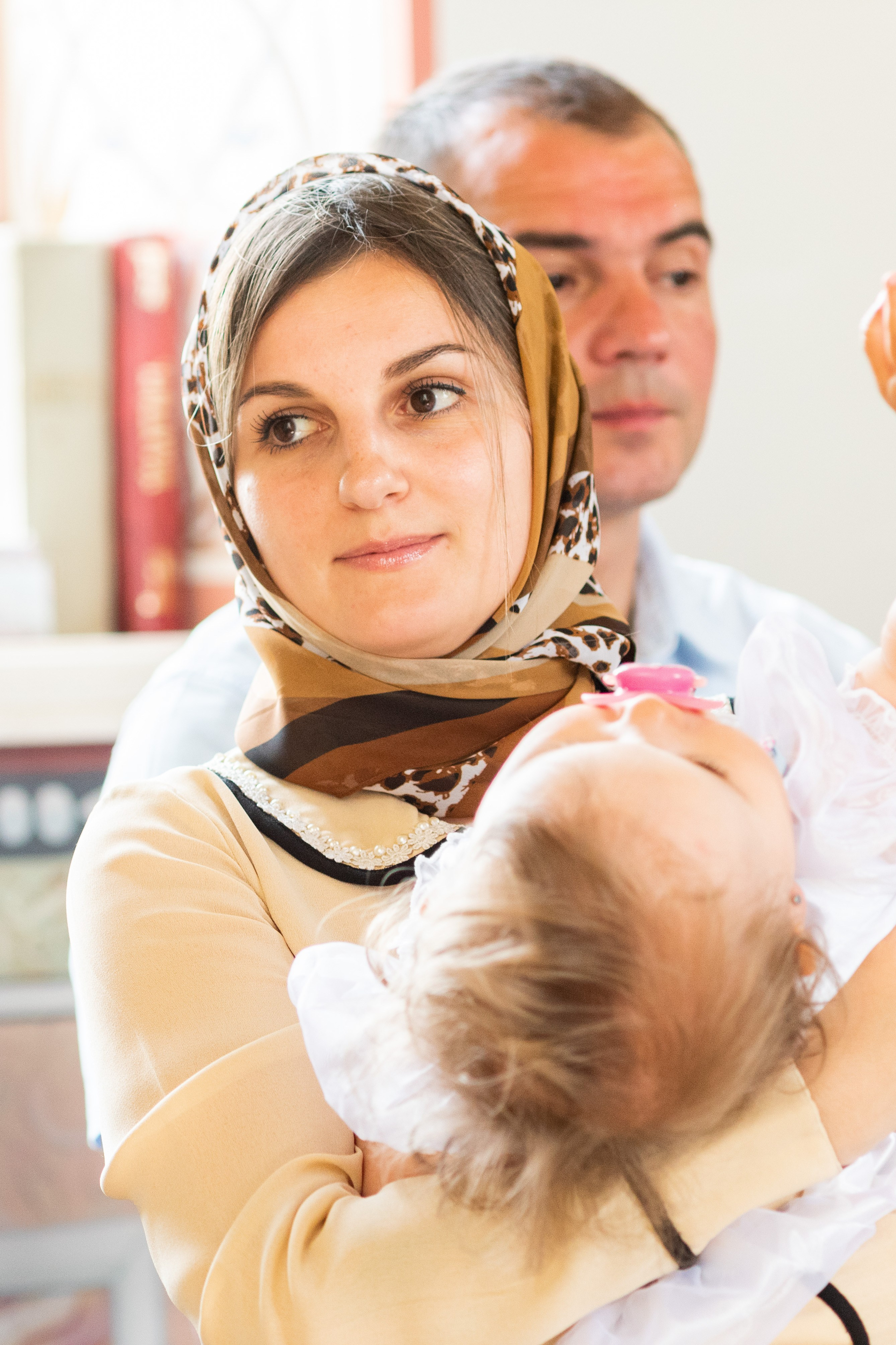 Крещение Ники. Фотограф Юлия Попова