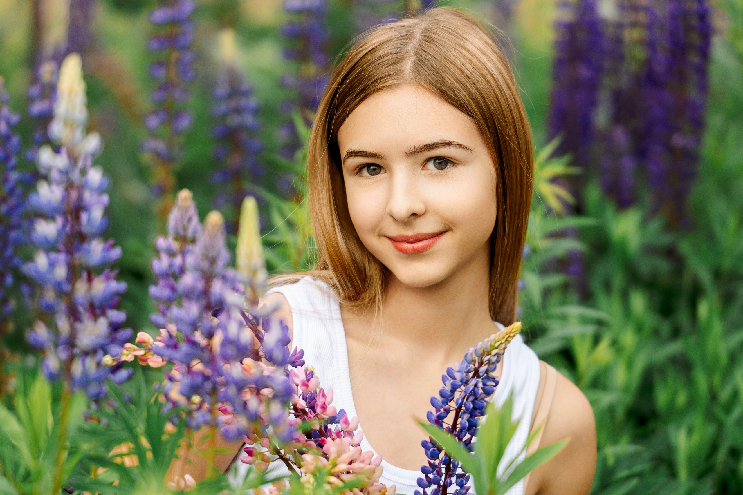 Люпины. Фотограф Юлия Попова