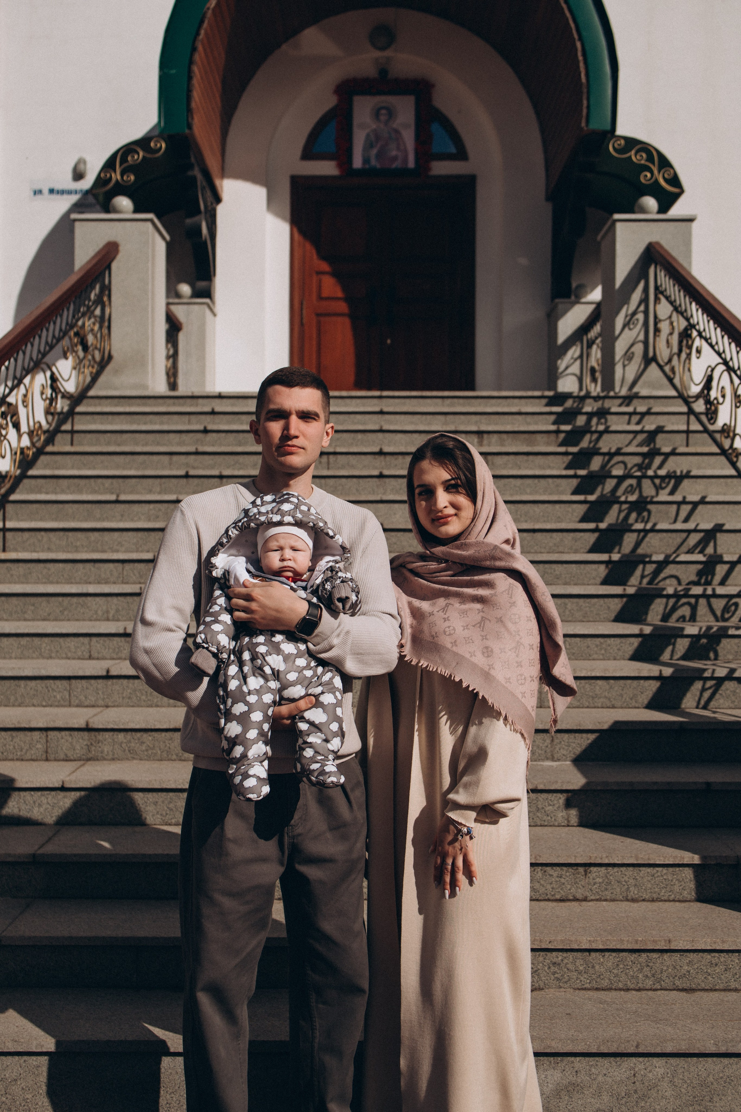 Крещение. Семейный фотограф Нижневартовск Тюмень Ефимова Ирина