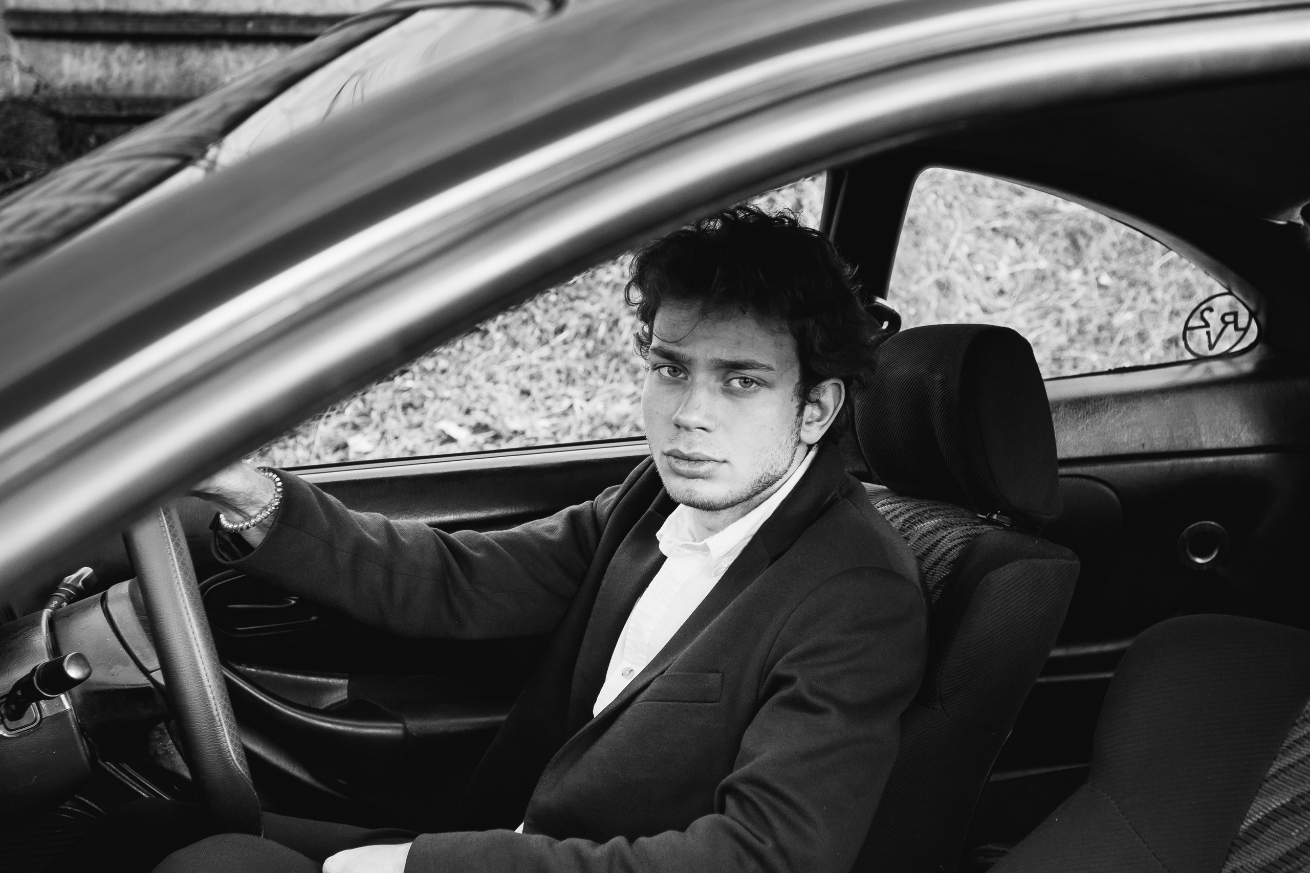 Имиджевая съемка с машиной. Фотограф Денис Денисов