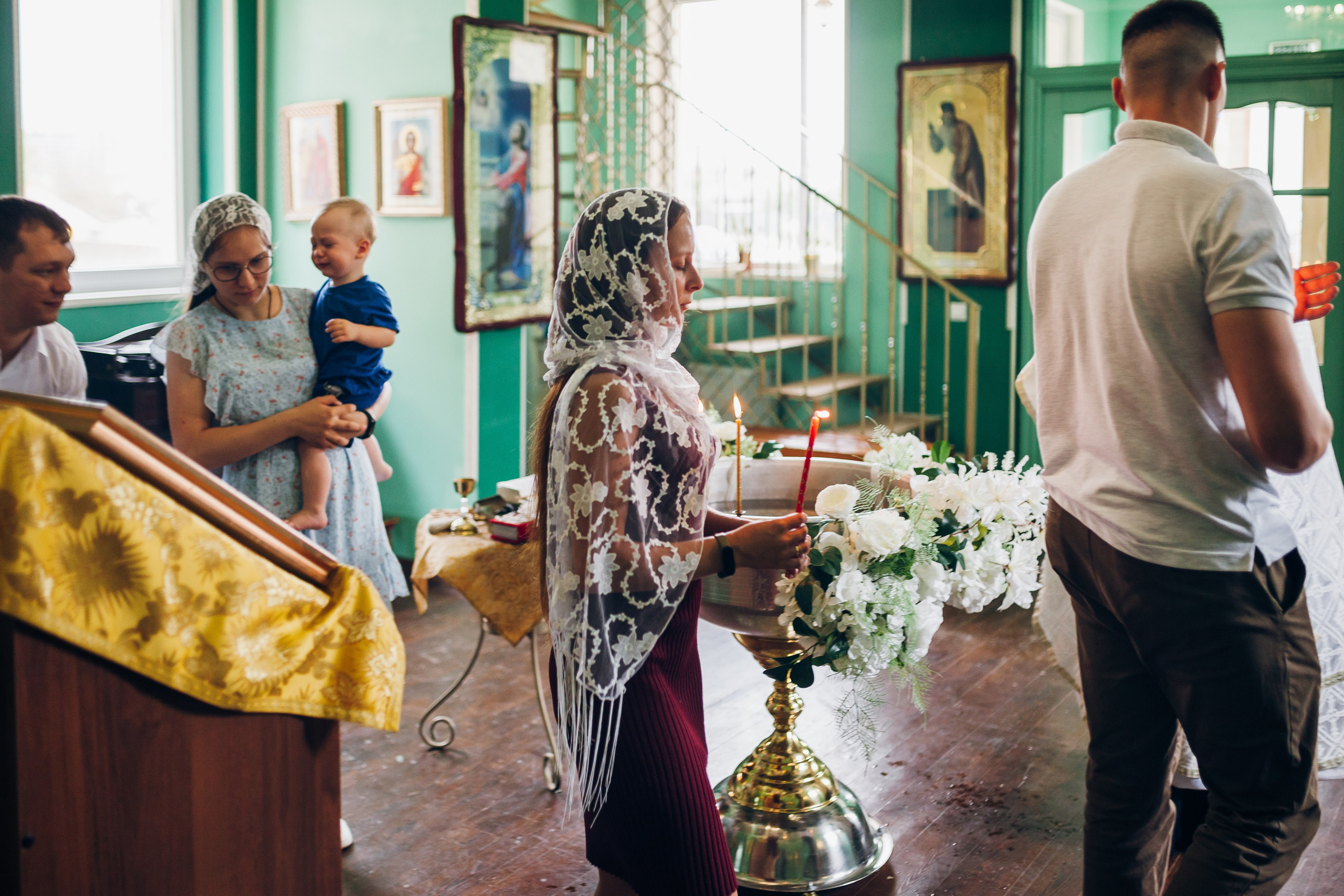 Крещение. Фотограф Денис Денисов