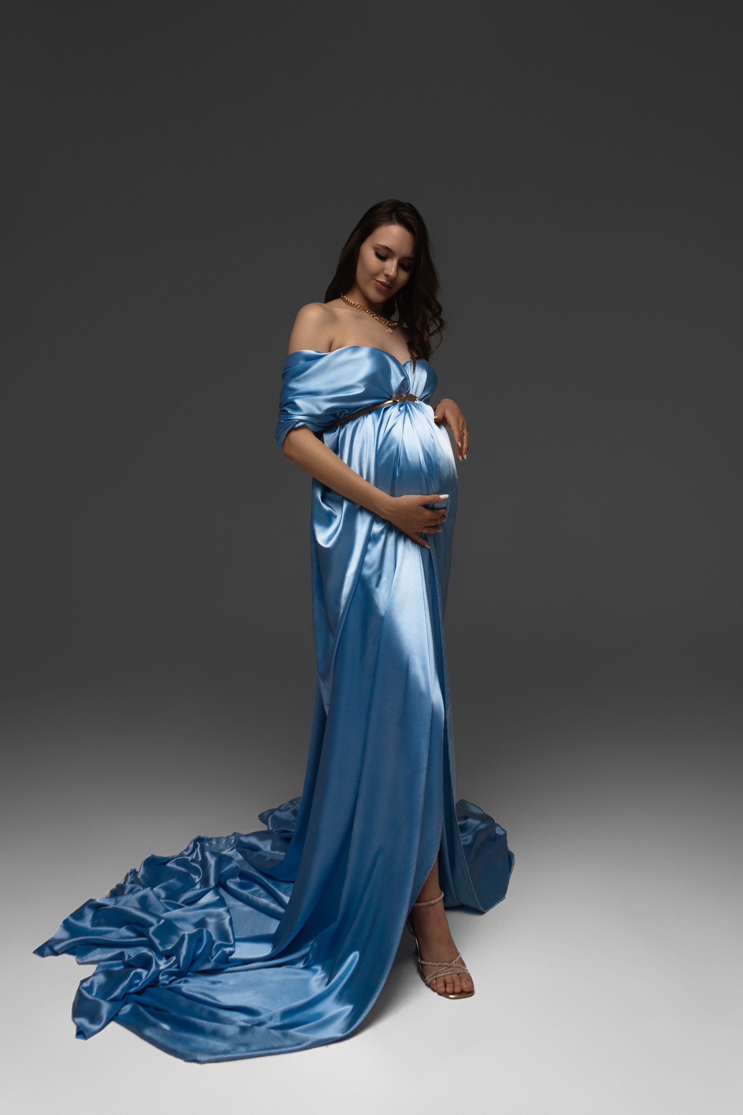 Индивидуальная фотосессия беременности. Фотограф беременности в Тюмени Любовь Докучаева