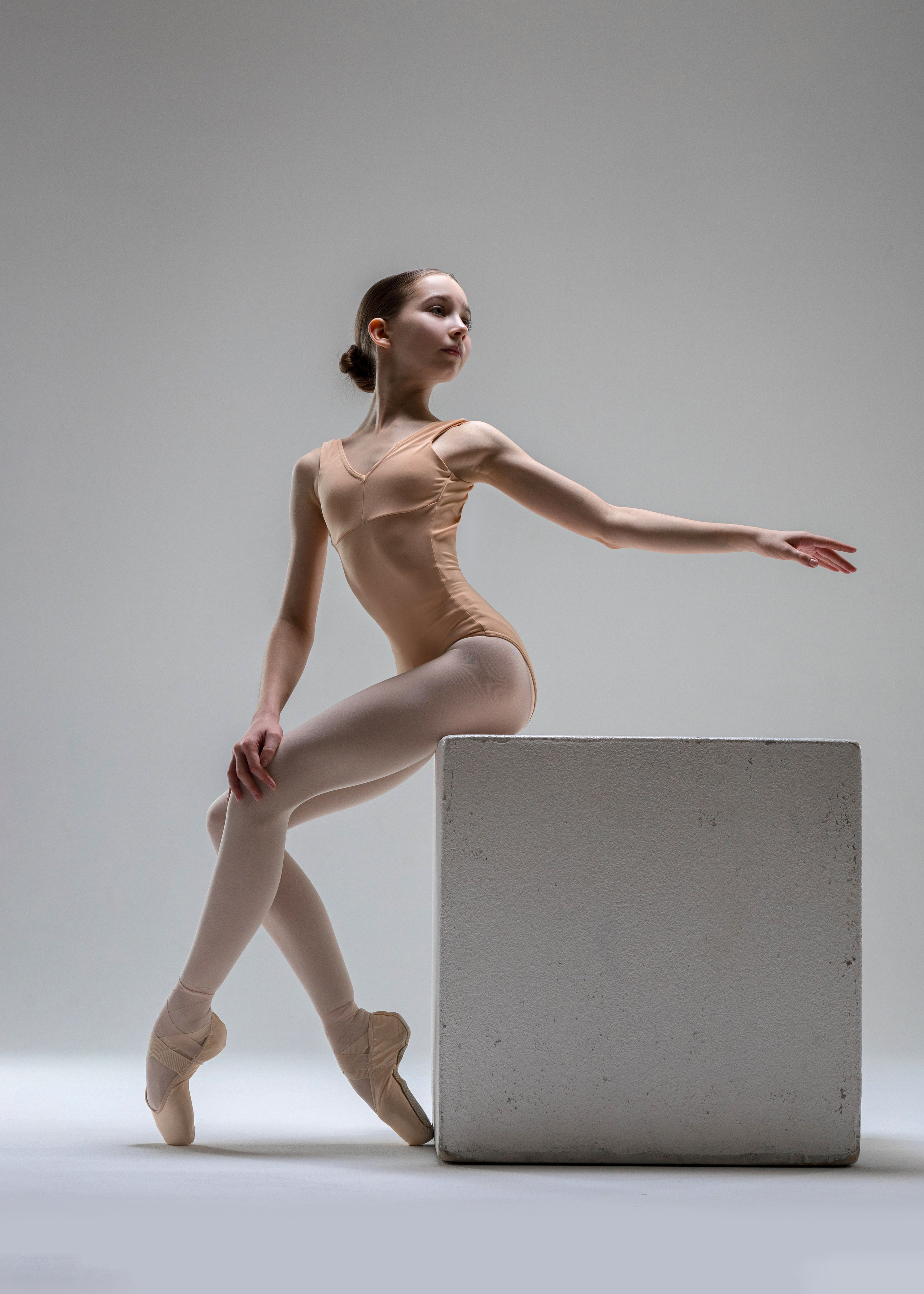 Балетная съёмка на белой циклораме и фонах. Балетный фотограф Алина Ханько — Душа Балета