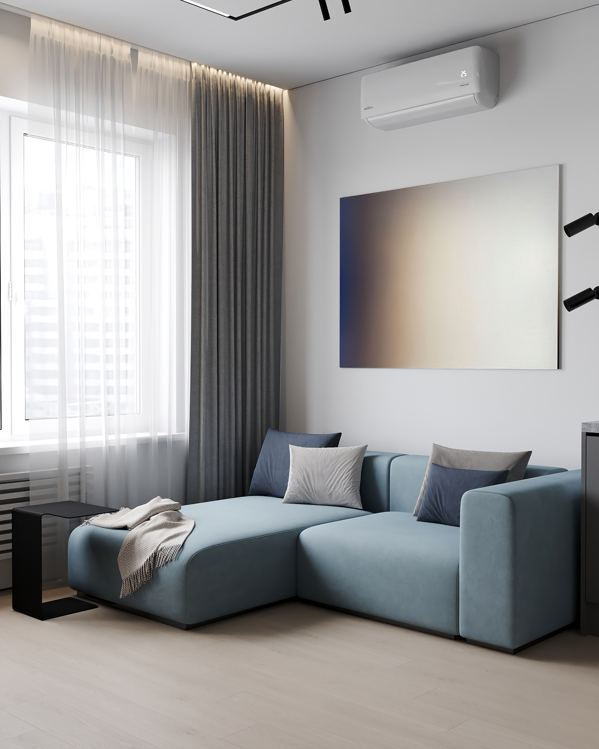 B22_Tretiakova_interiors. 3d визуализатор интерьера Анастасия Лосицкая