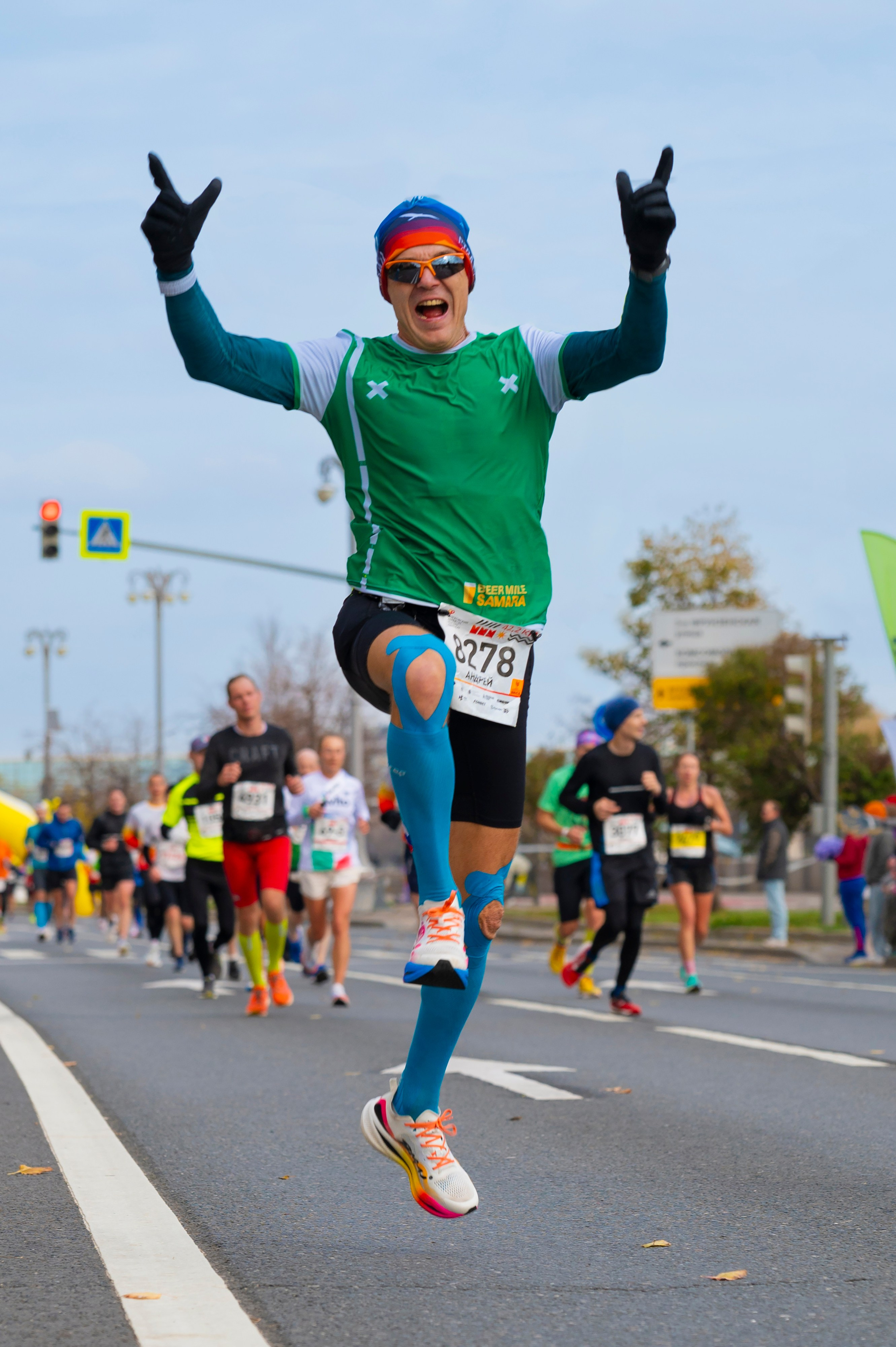 Спортивные мероприятия: Московский марафон 2024. Фотограф Михаил Волков