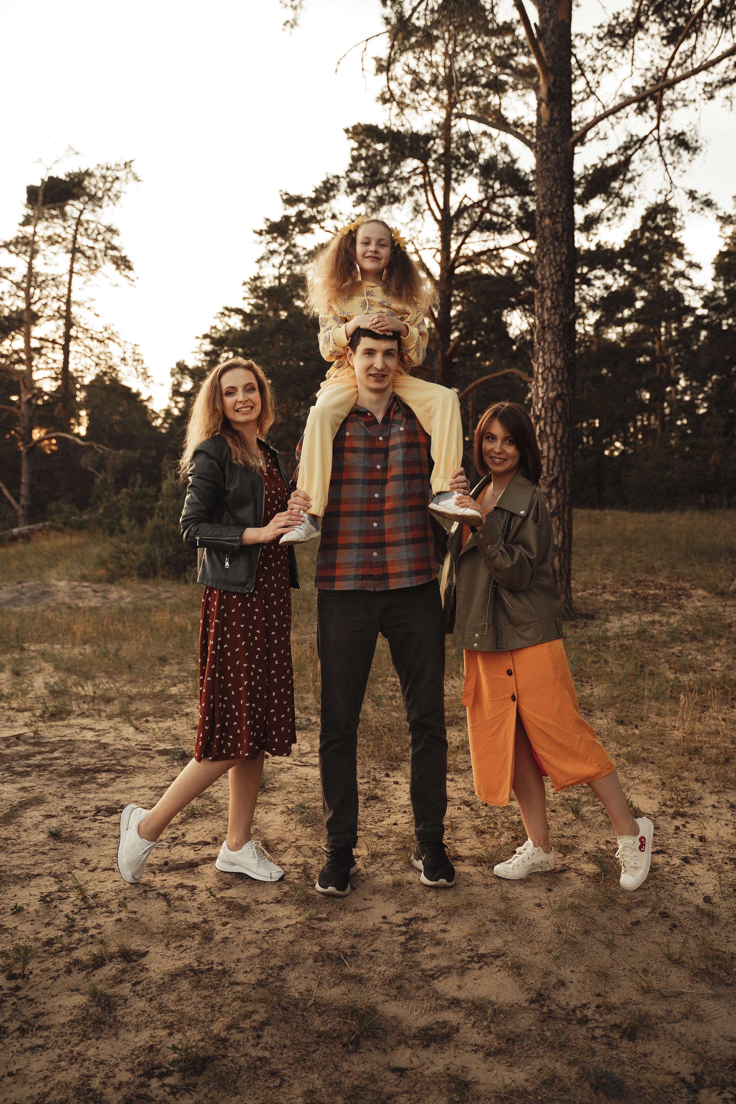 Татьяна и семья. Фотограф Алексей Кутырёв