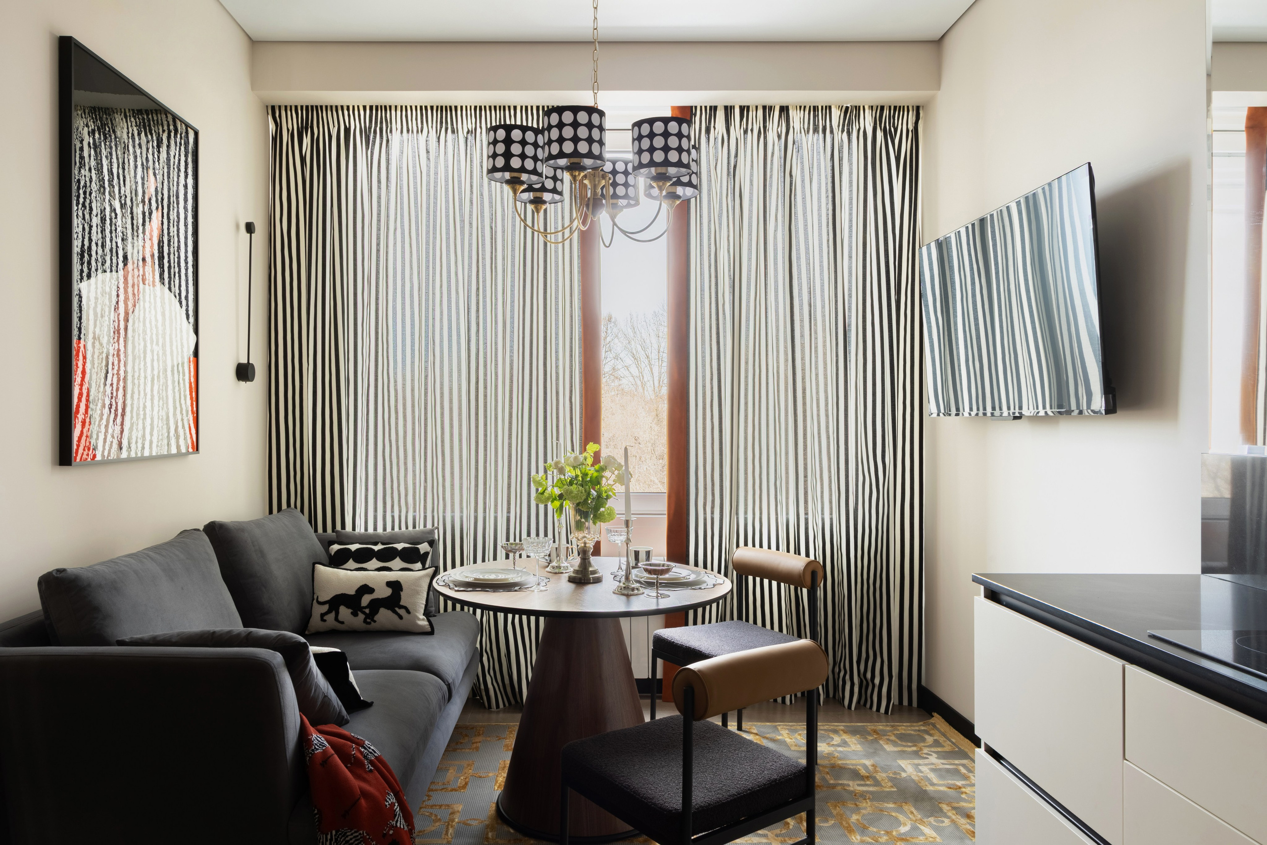 Квартира по дизайн-проекту Ольги Погосян. Интерьерный фотограф в Нижнем Новгороде и Москве Владимир Гудков