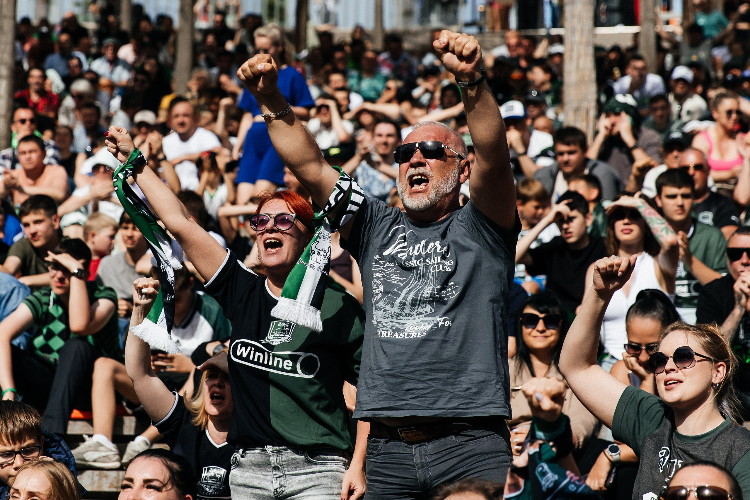 Болельщики фк Краснодара. Фотограф в Краснодаре Алла Потоцкая