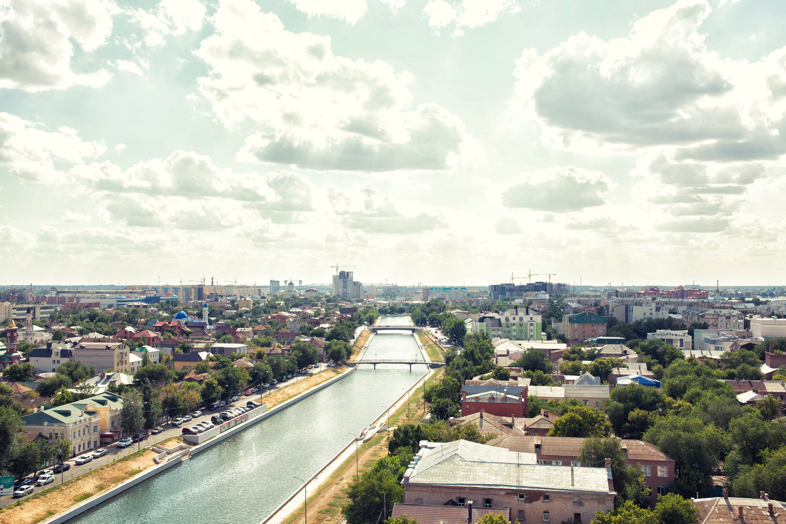 Вид с крыши. Фотограф Анатолий Деникин