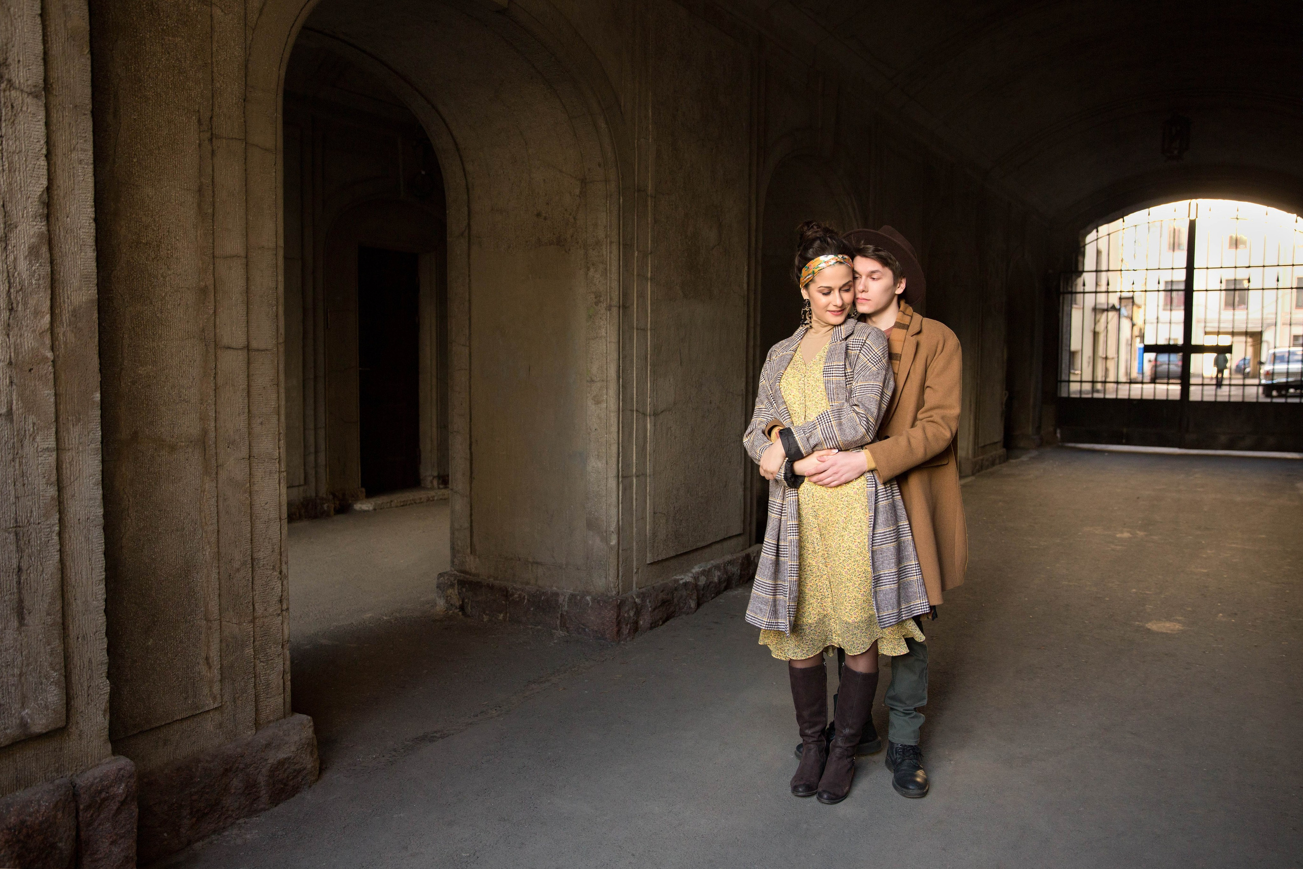 Фотосессия лав стори в старинном Петербурге. Свадебный и портретный фотограф в Санкт-Петербурге Надежда Чечулина