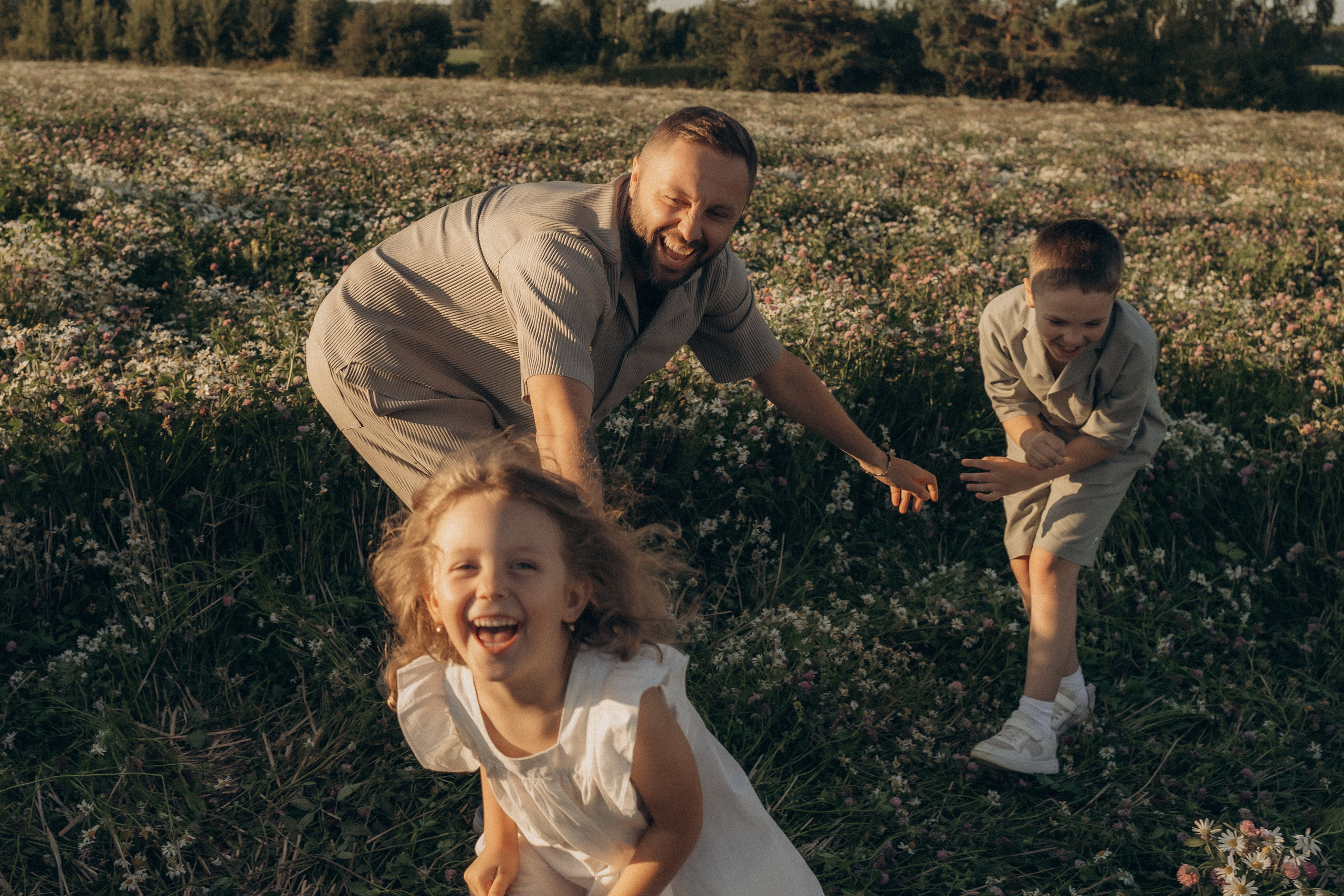 Семейная в ромашках. Эльвира Галимьянова — семейный фотограф Екатеринбурга