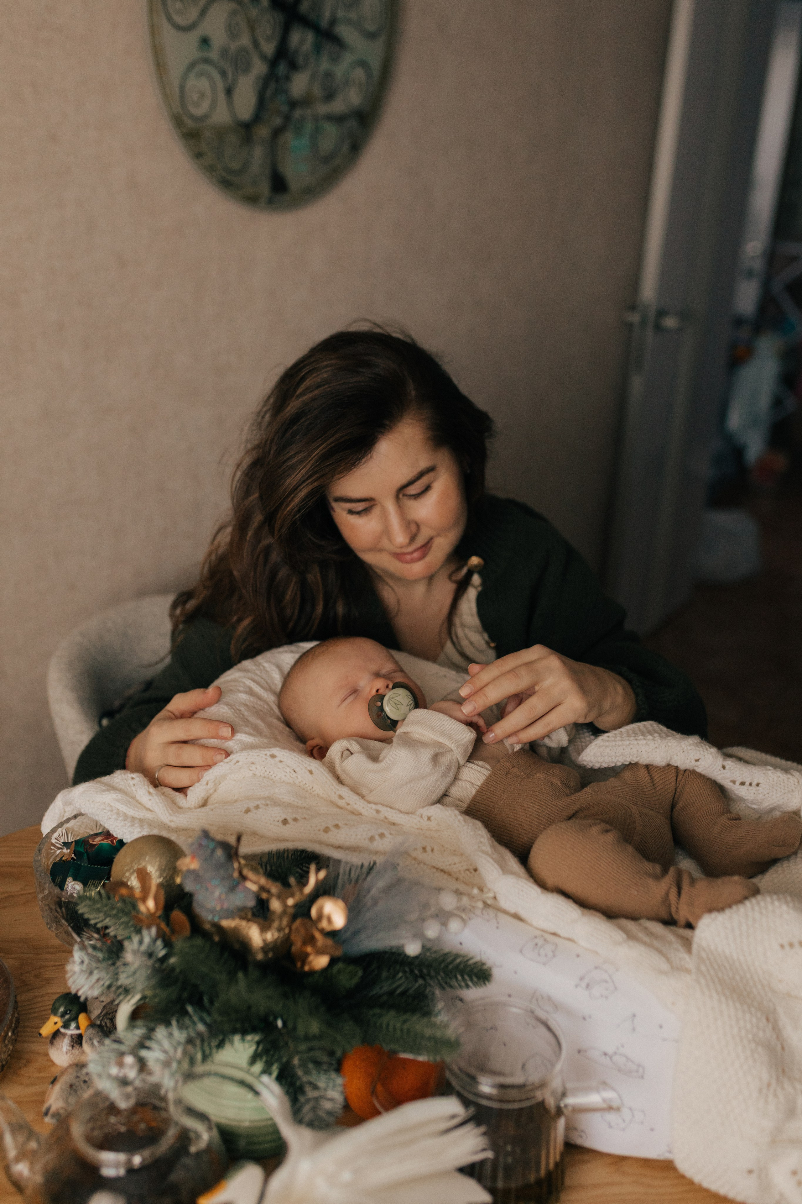 Первое Рождество Ярослава. Семейный фотограф в Новороссийске и Анапе Александра Яковлева