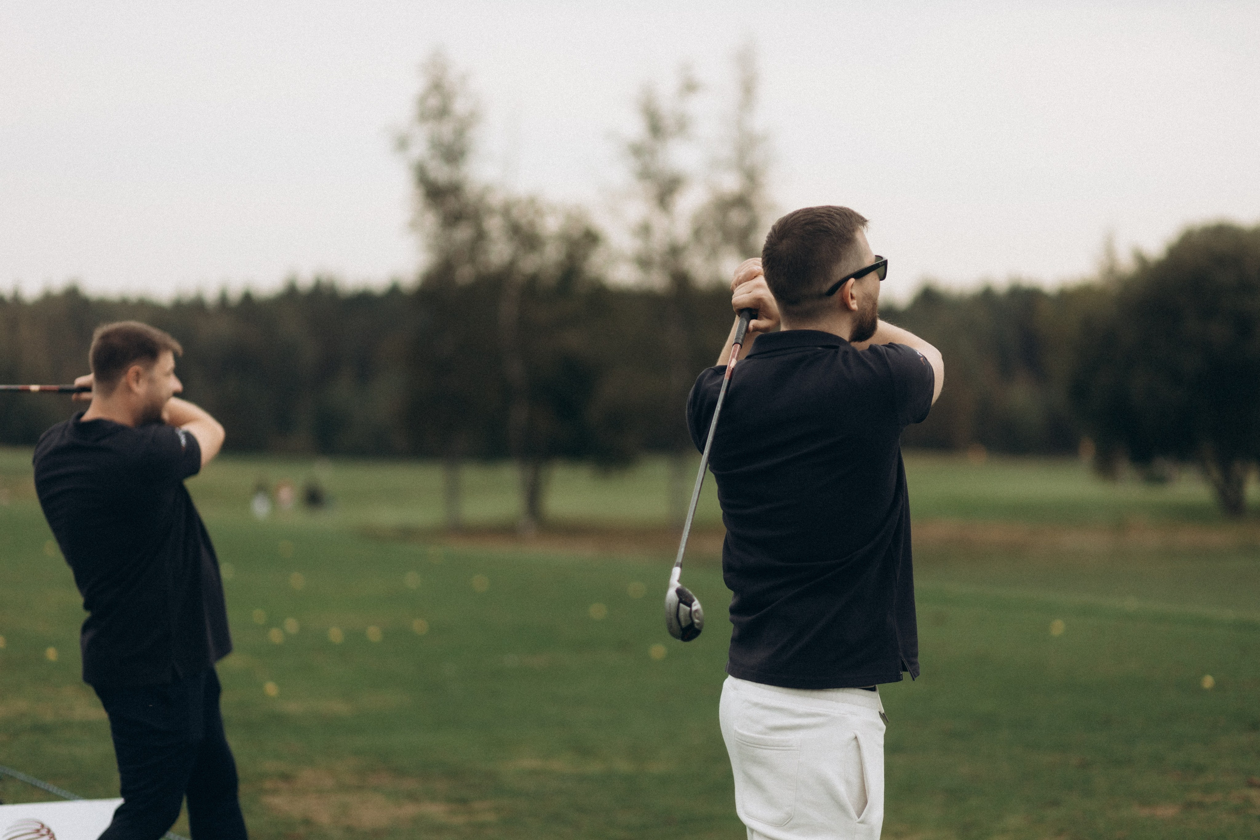 Корпоратив компании Аксон «игра в гольф». Фотограф Артем Бросов в Санкт-Петербурге и Дубае