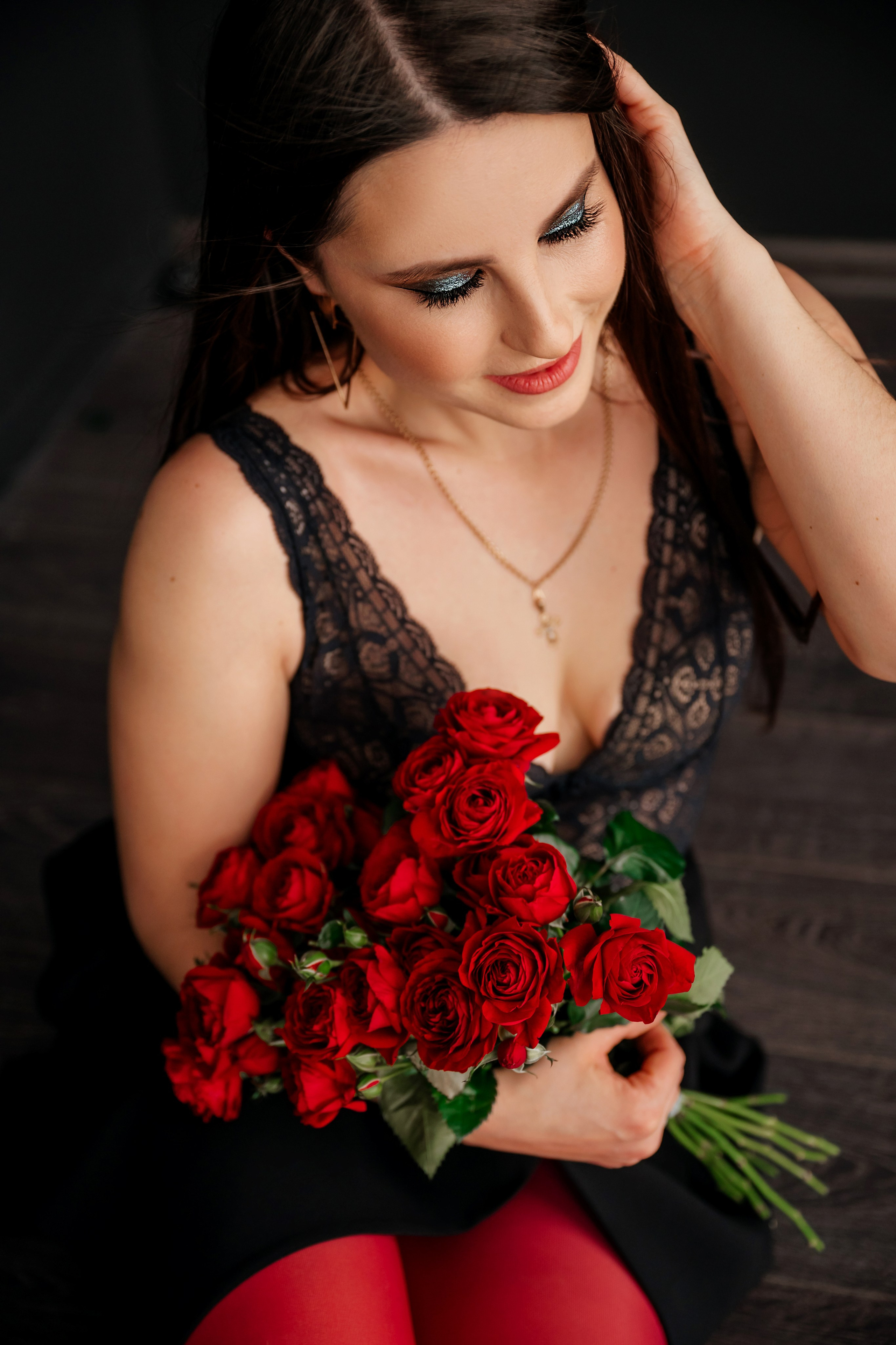 Красно-черная фотосессия. Свадебный и семейный фотограф в Краснодаре