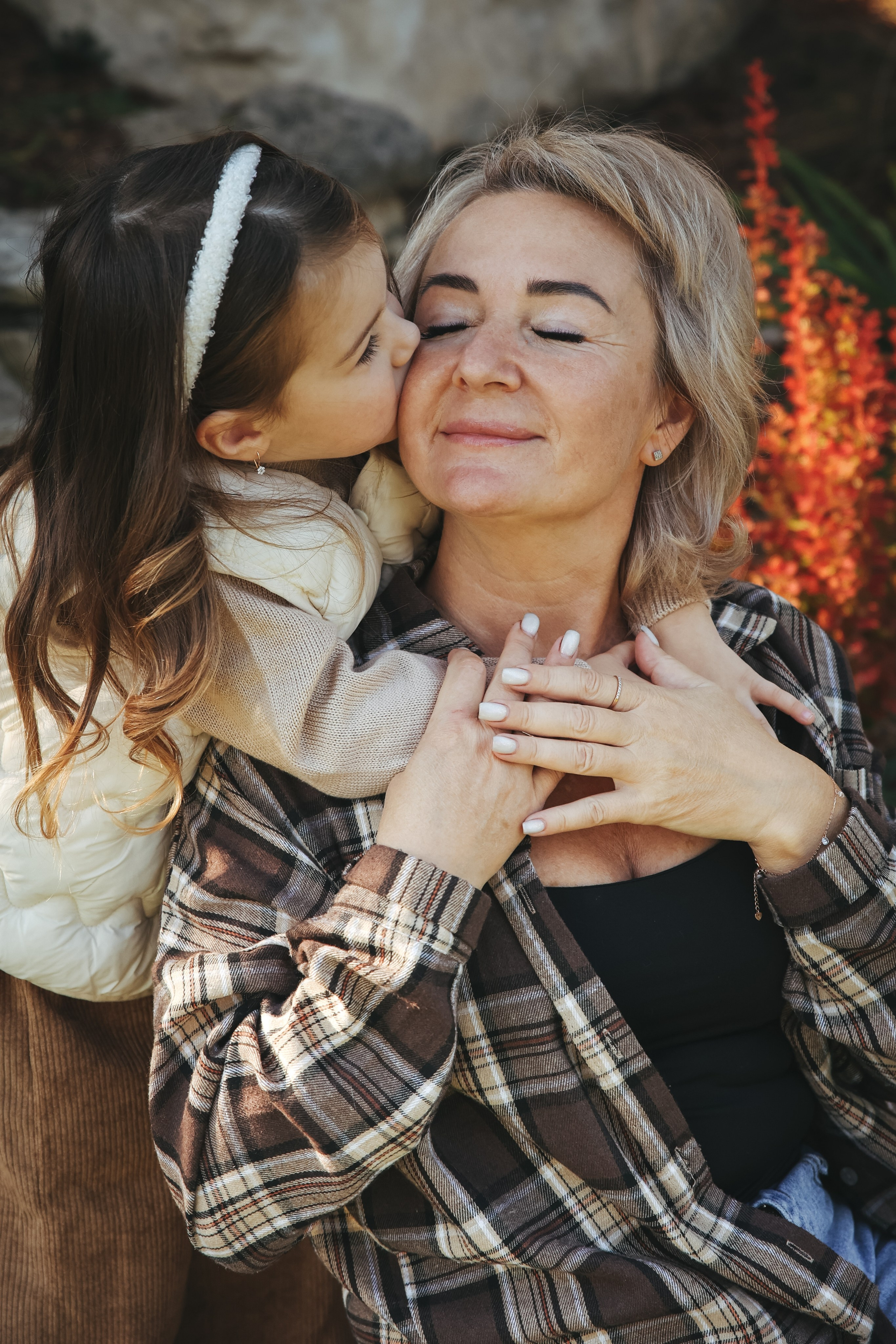 Семейная фотосессия фотосессия на день рождения мама и дочка. Фотограф Владимир Москва