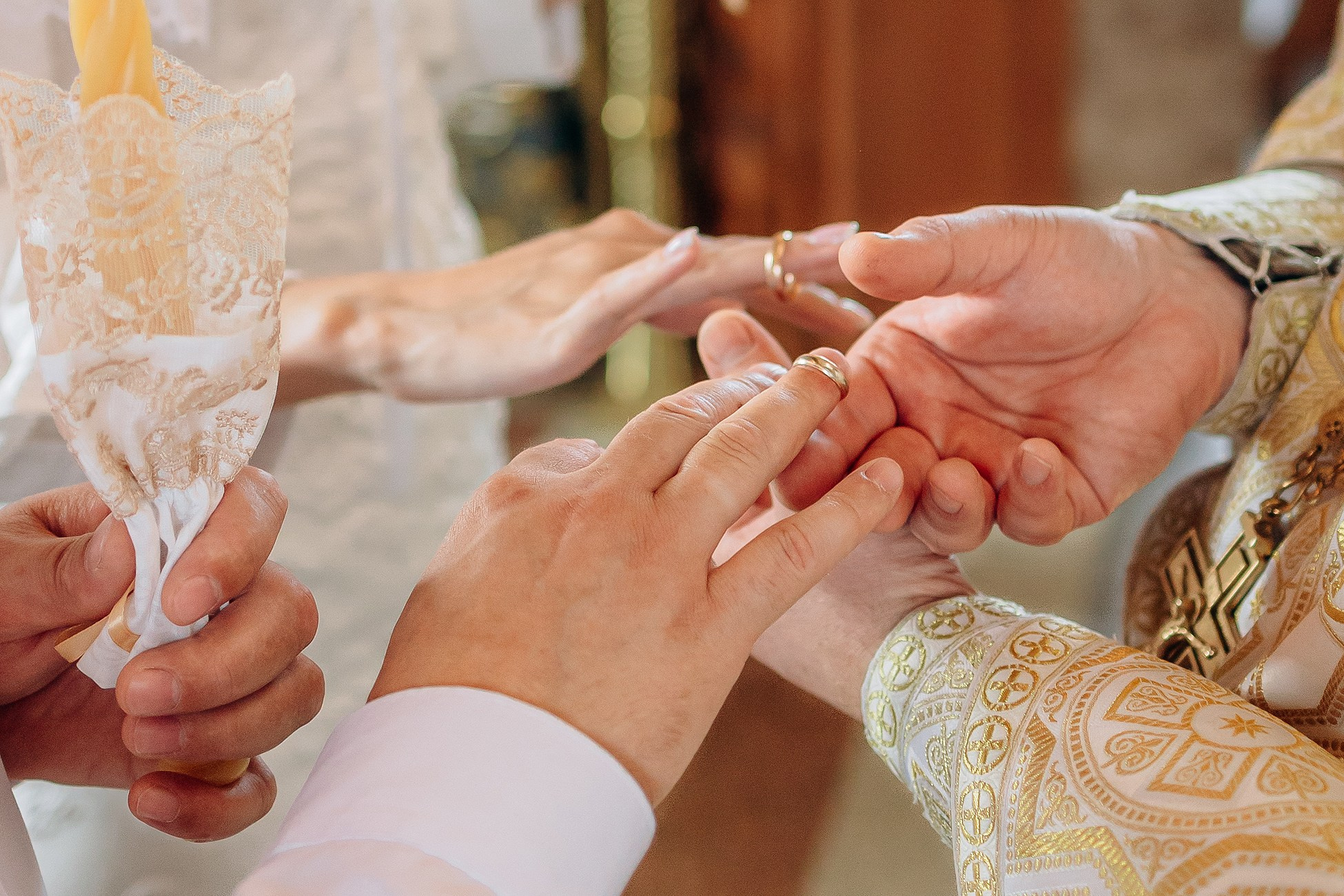 Венчание в Храме в Большой Валяевке. Семейный фотограф в Пензе Мария Левина