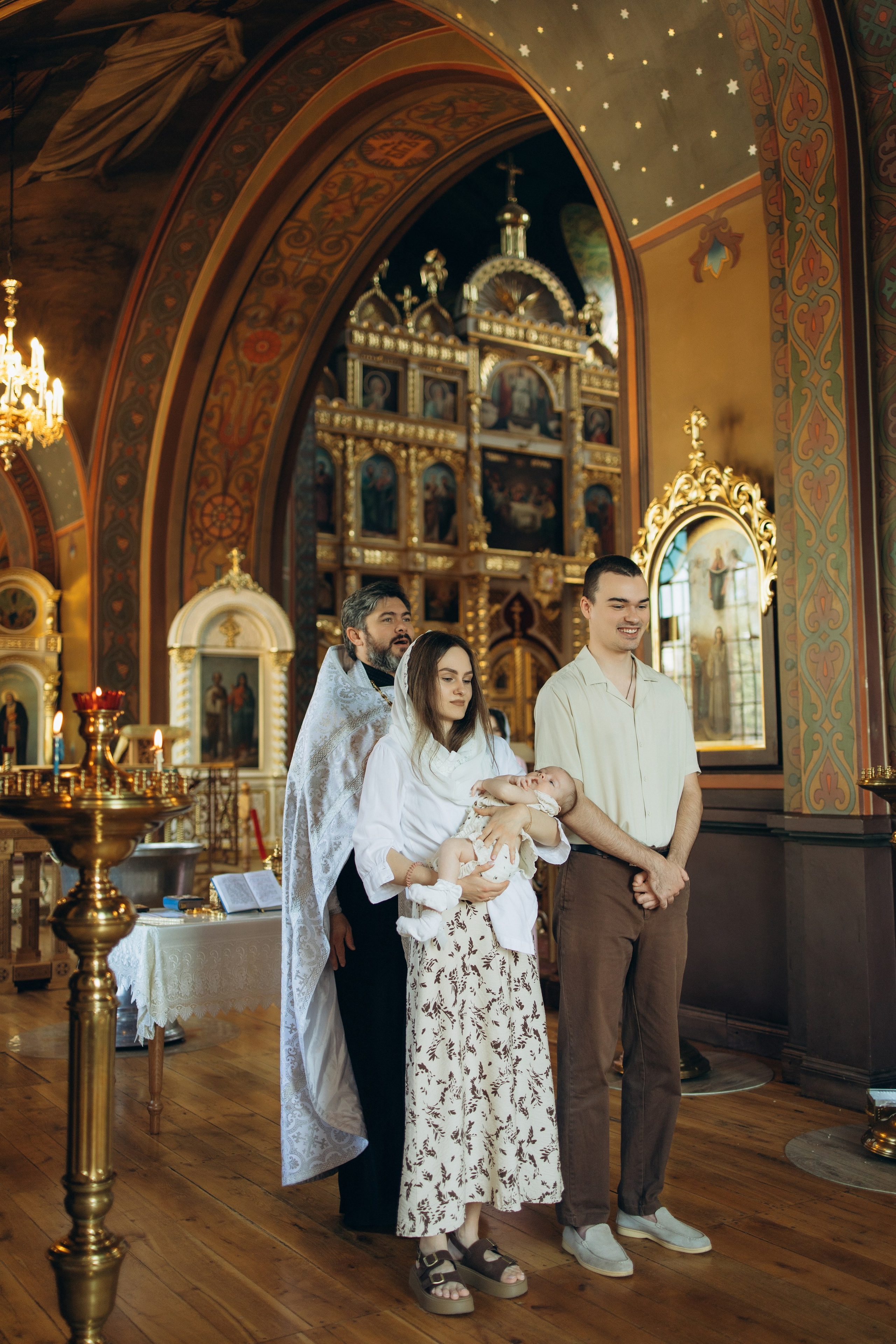 Крещение. Самый теплый фотограф в Краснодаре Рябоконь Ксения