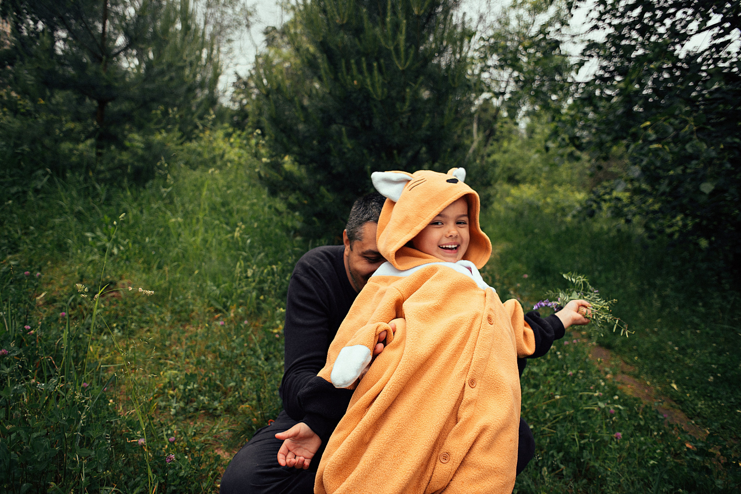 Алиса и ее папа. Фотограф Шудра Яна