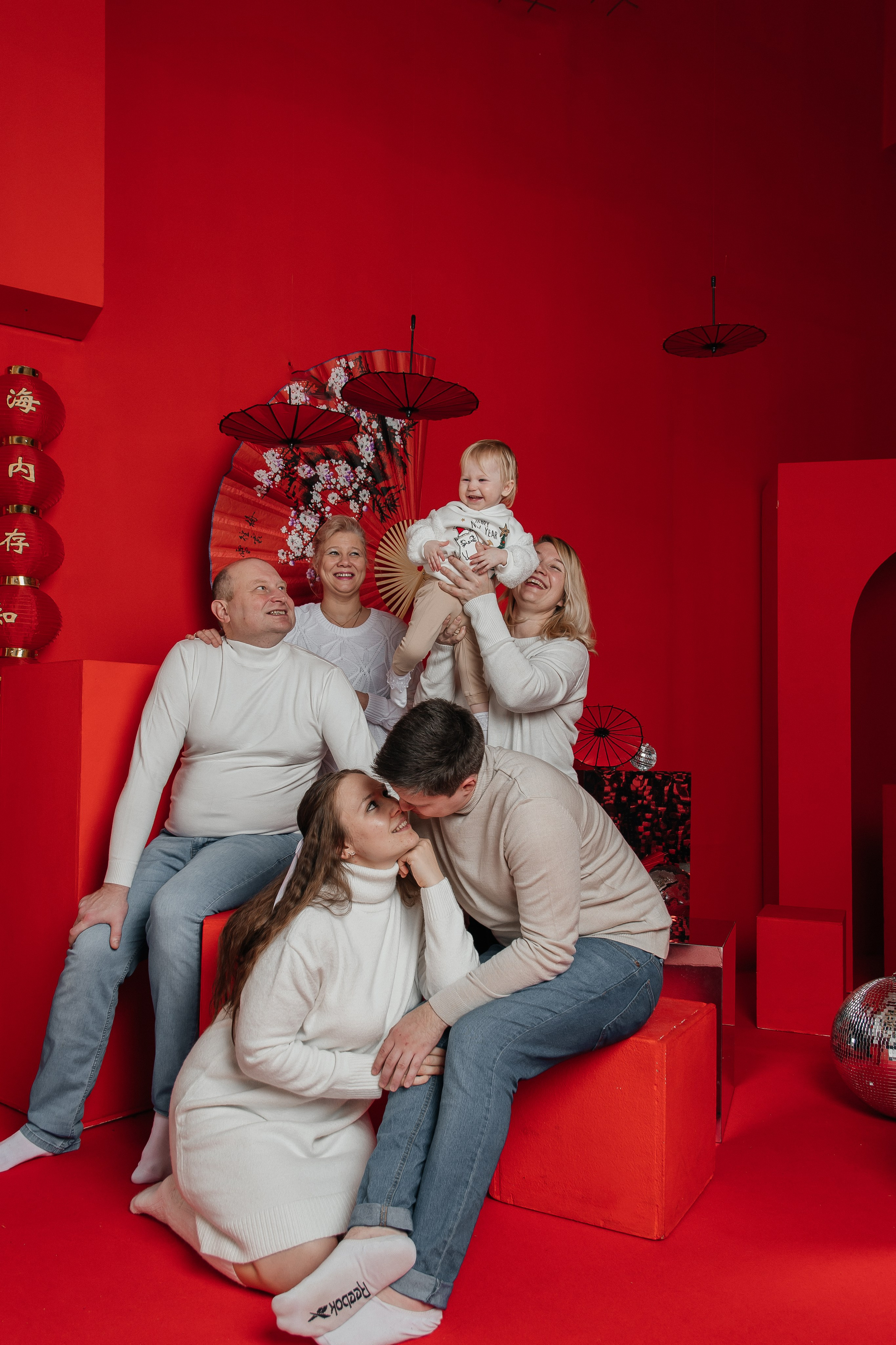 Большая семейная съёмка