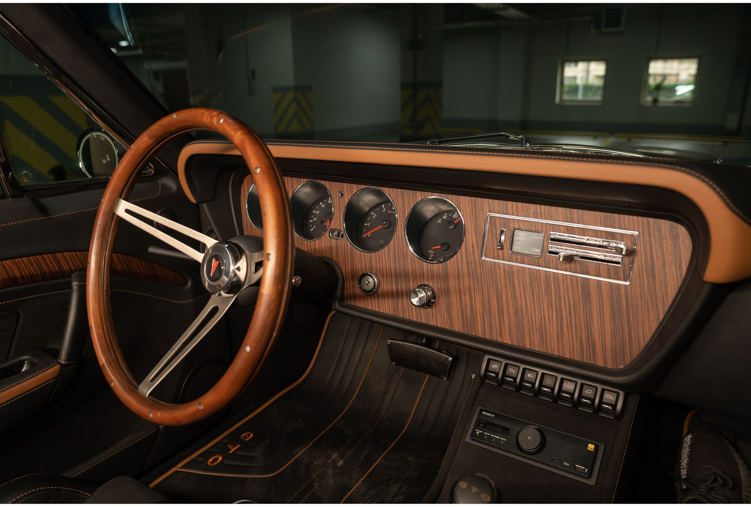 Pontiac GTO 1967 г. Design Yachts and Cars