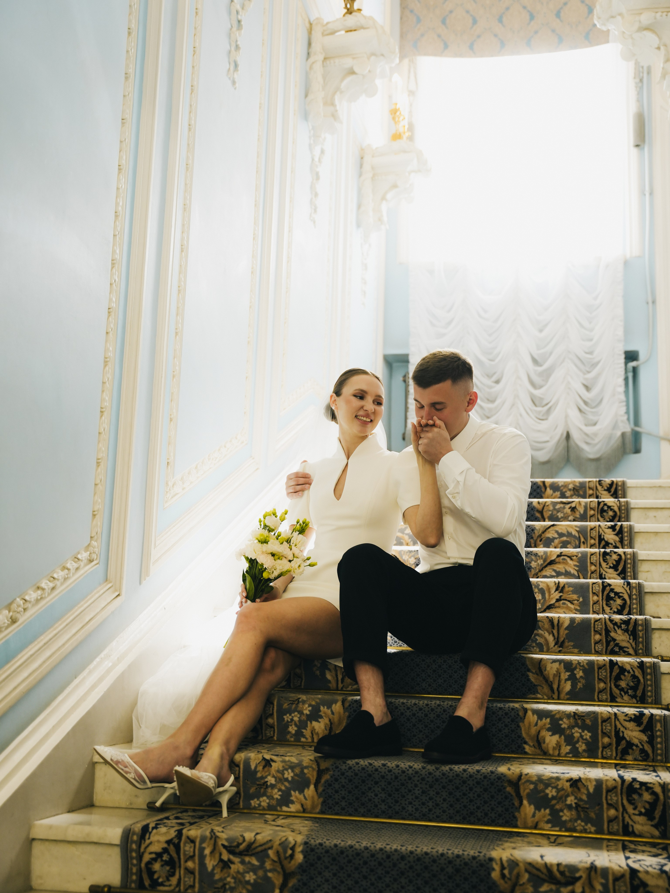 Настя и Сережа. Фотограф г. Санкт-Петербург Александра Катанакова