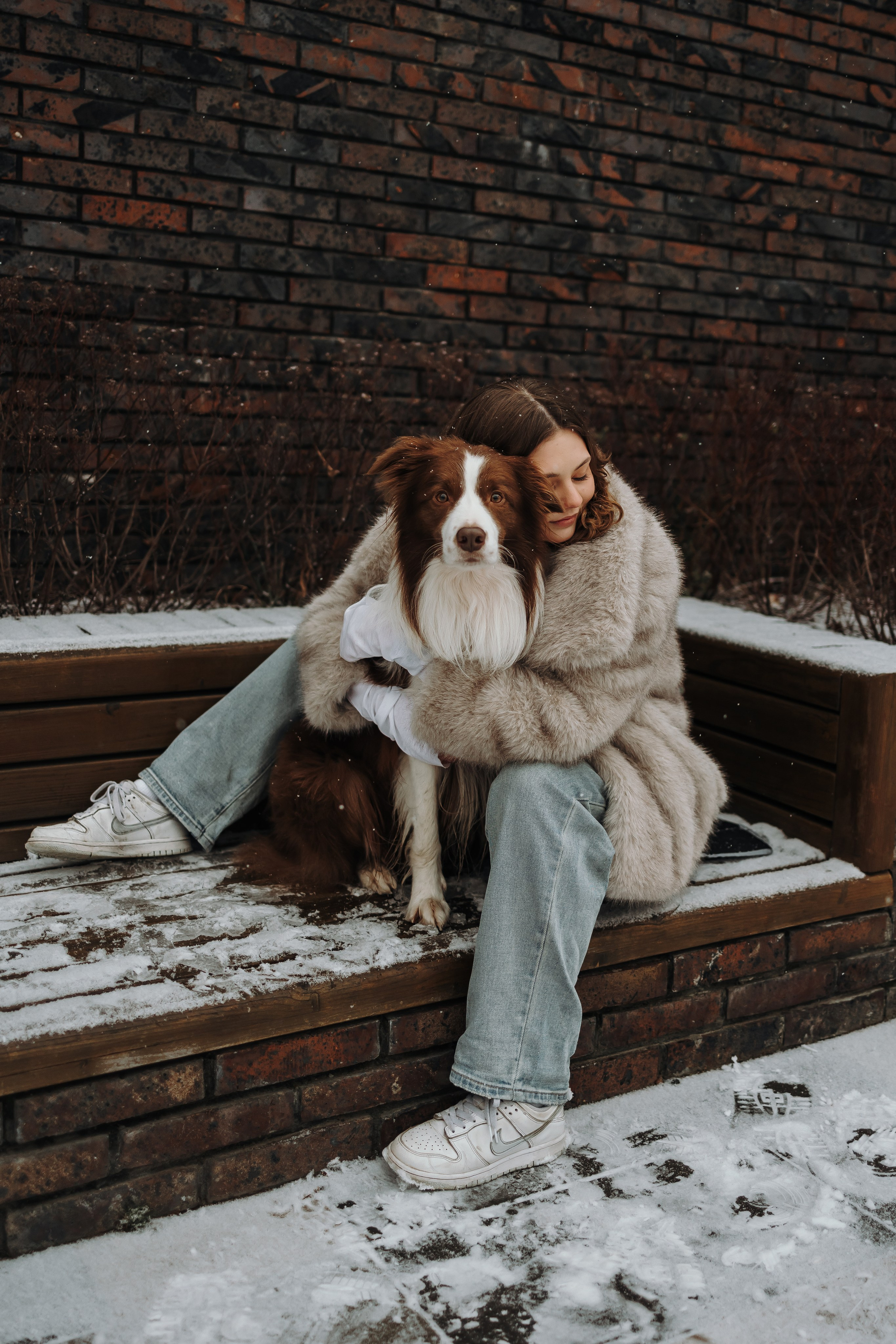Маша и Брауни. Фотограф-анималист в Санкт-Петербурге Алина Яхонт