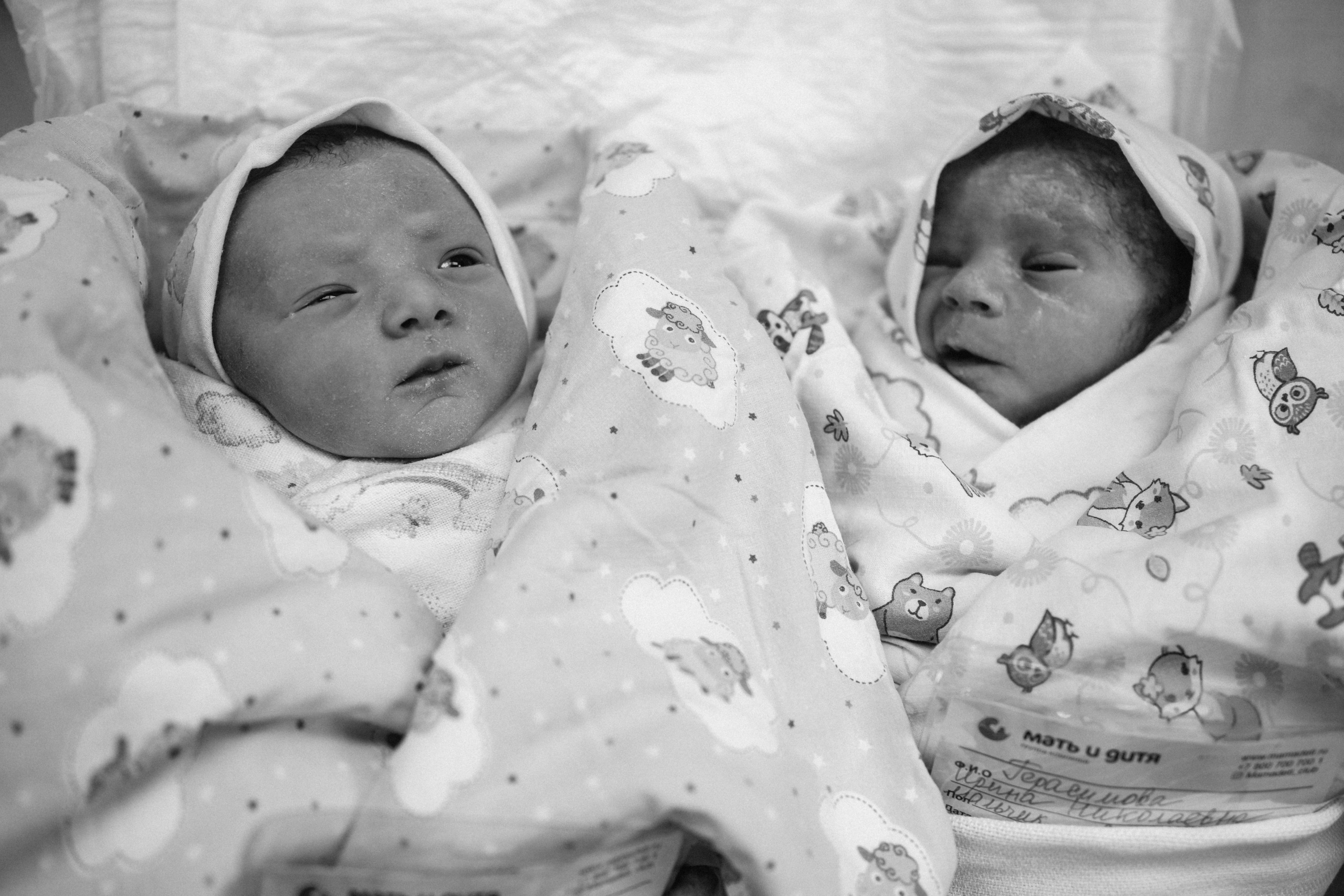 Съемка родов ЧБ. Фотограф и видеограф на роды в Москве Подшивалова Полина