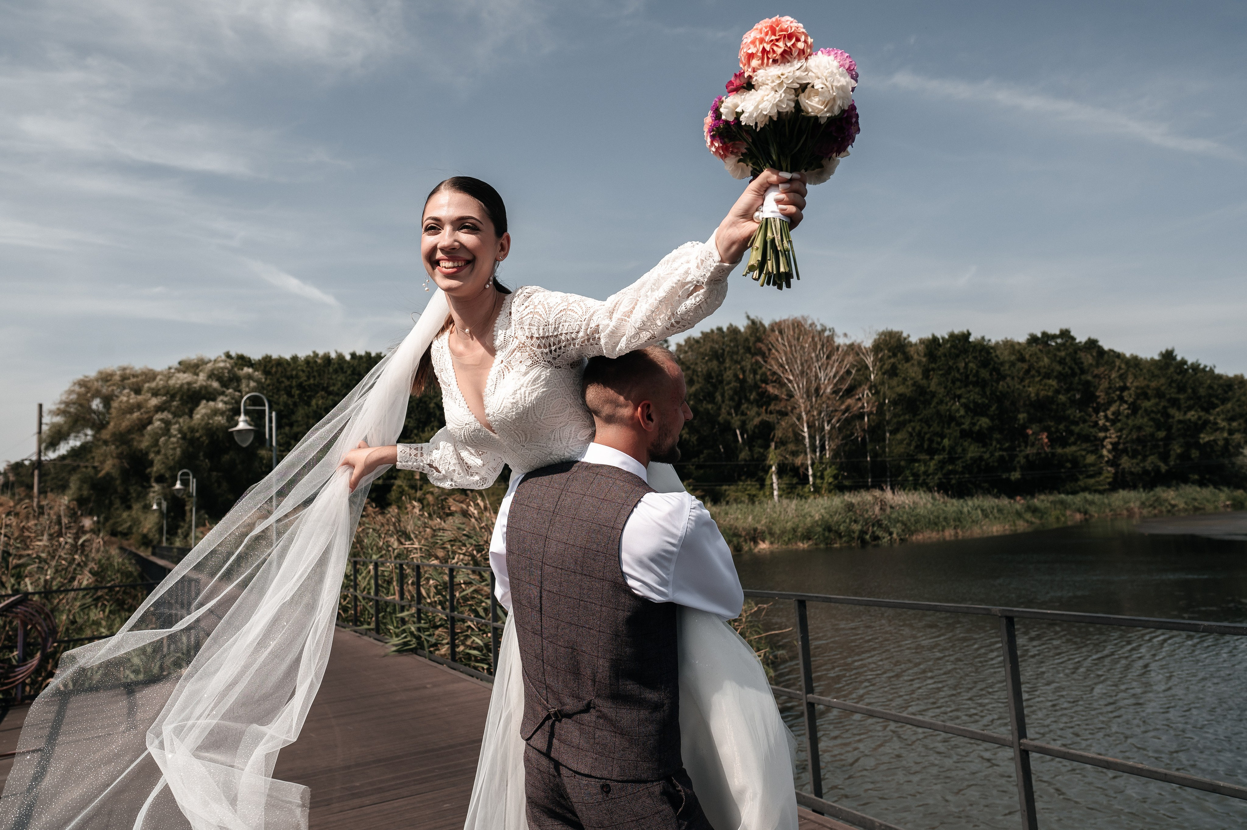 Максим и Наталья. Сборы, прогулка. Фотограф Екатерина Бочарникова