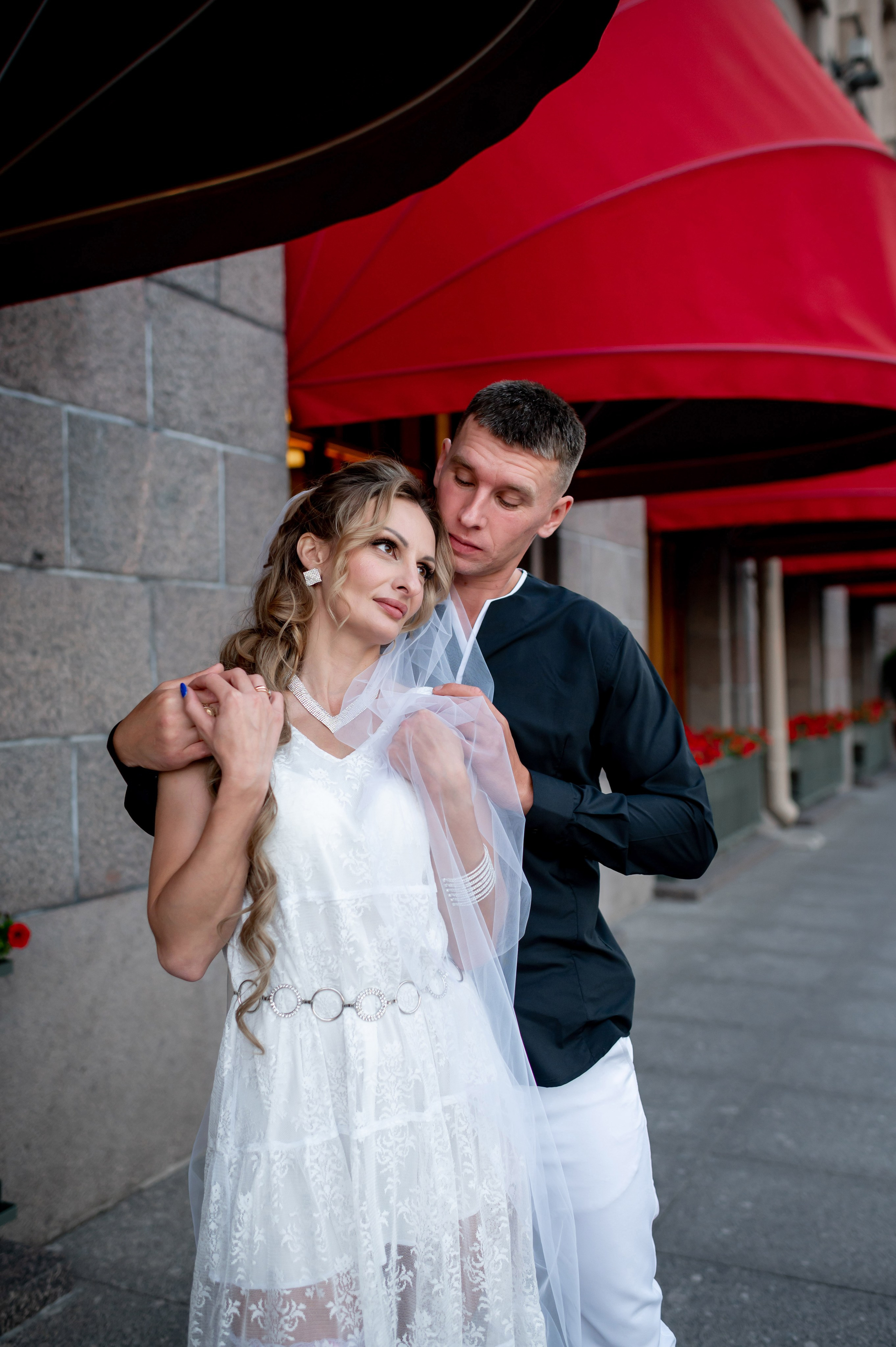 Екатерина и Андрей (свадебная фотосессия в вечернем Петербурге). Портретный, семейный и свадебный фотограф в Санкт-Петербурге и в Пушкине Ширяев Денис