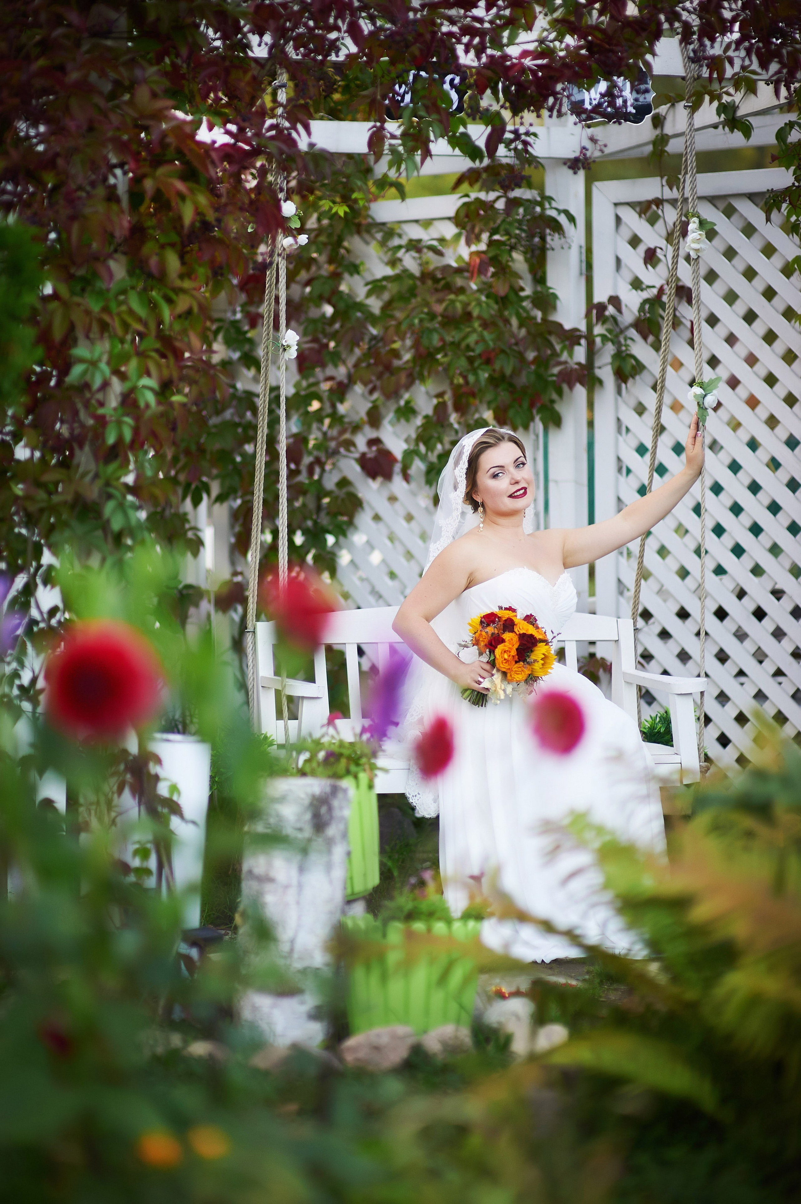 Анна и Сергей (фотосессия в Иваново Подворье). Портретный, семейный и свадебный фотограф в Санкт-Петербурге и в Пушкине Ширяев Денис