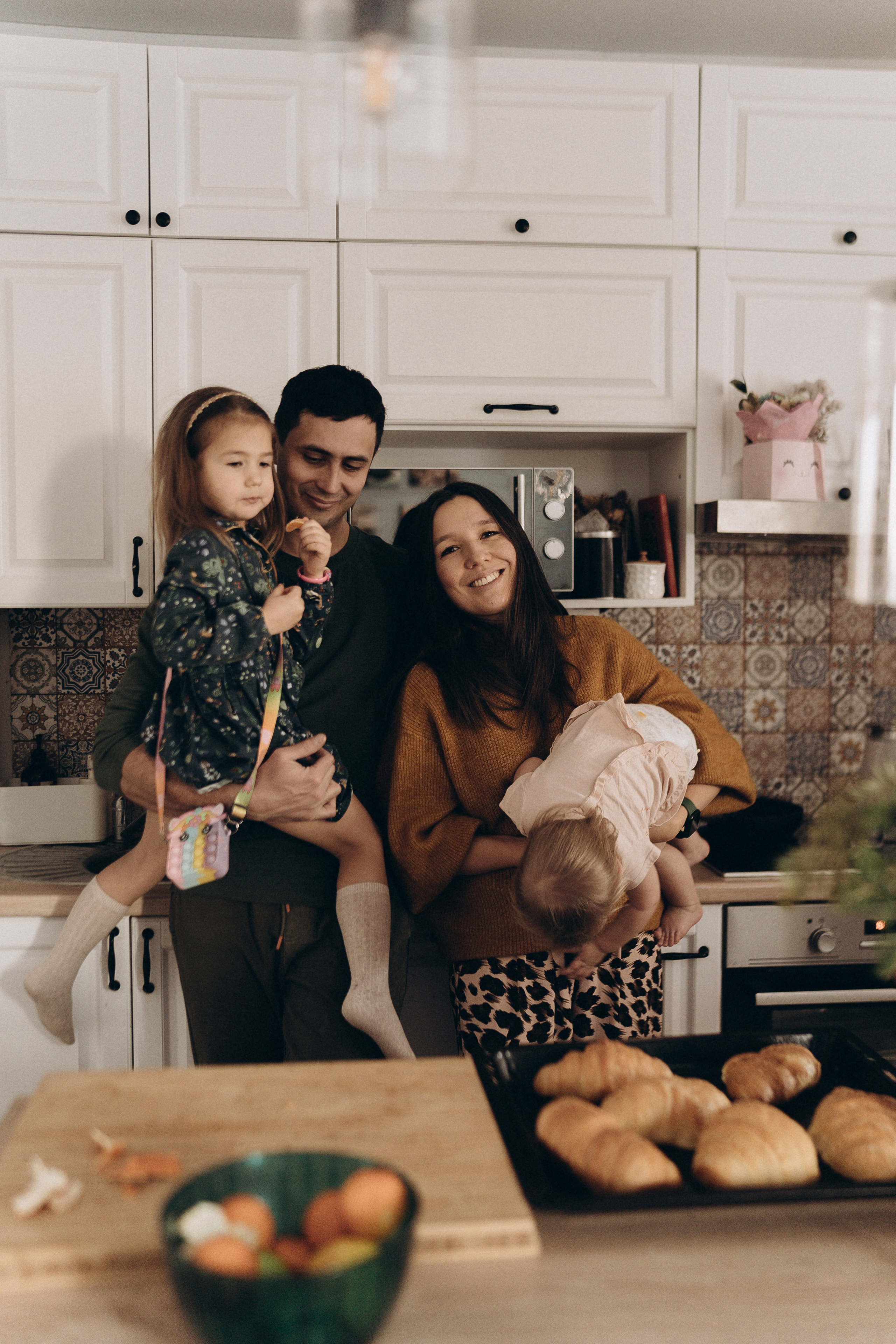 Роззи, Майкл, Лира и Яна. Семейный и домашний фотограф в Уфе Ирина Гарасюта
