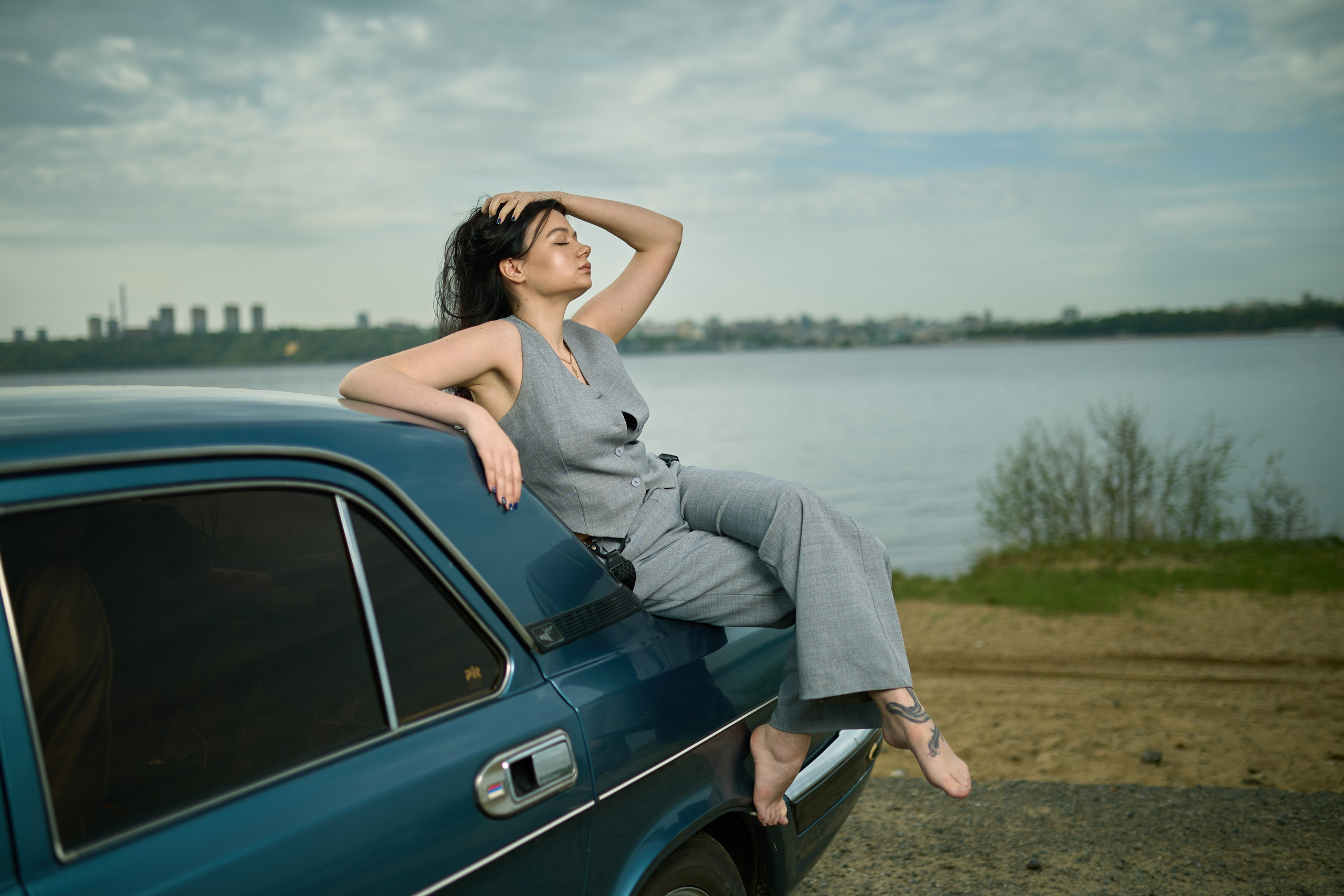 Фотосессия с автомобилем Волга ГАЗ 3110. Чувашия, Чебоксары, заволжье. Владимир Суздалов (ProMaXe)