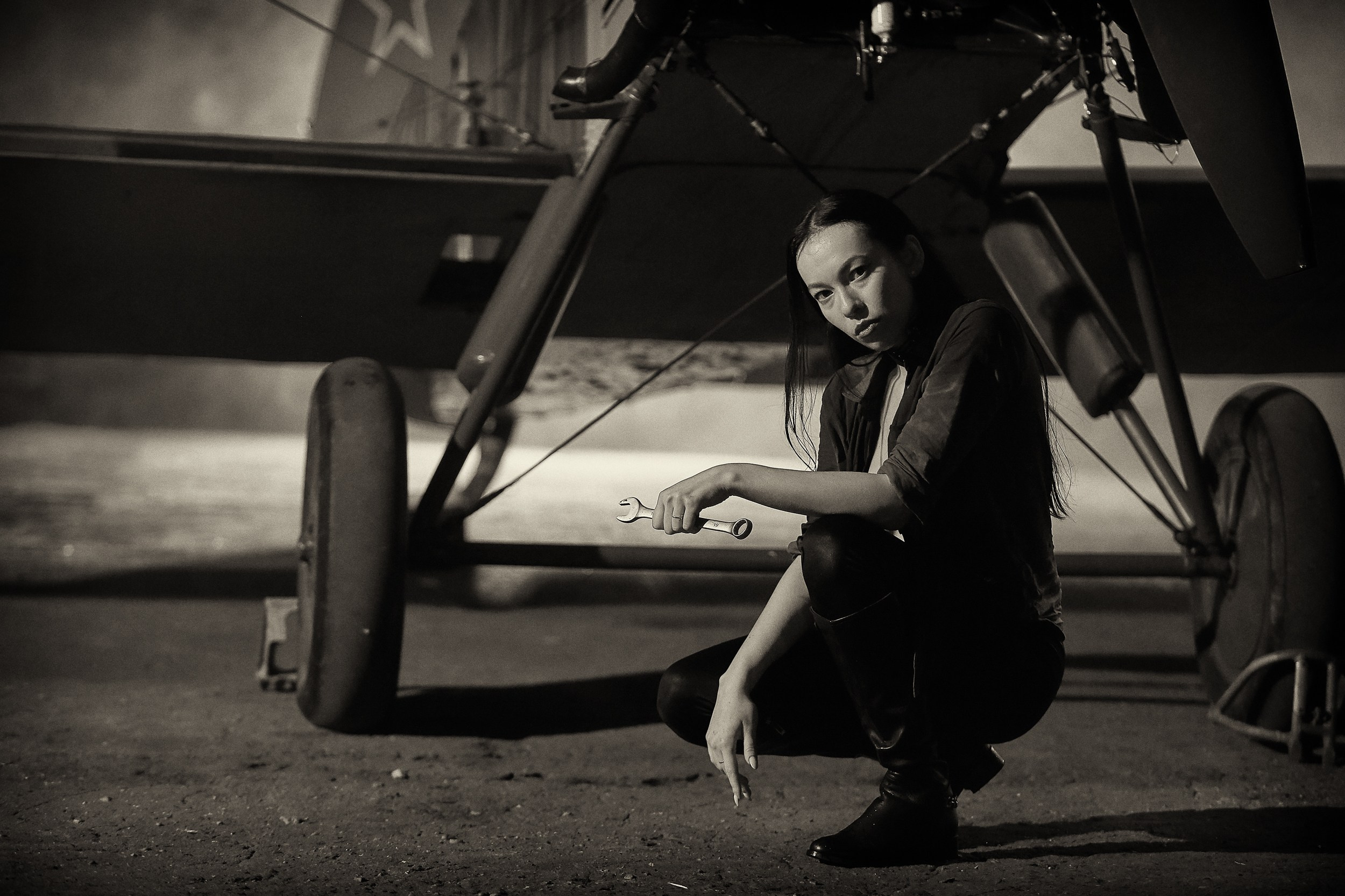 Фотосессия с самолетами в Ярославле. Фотограф Михаил Семенов