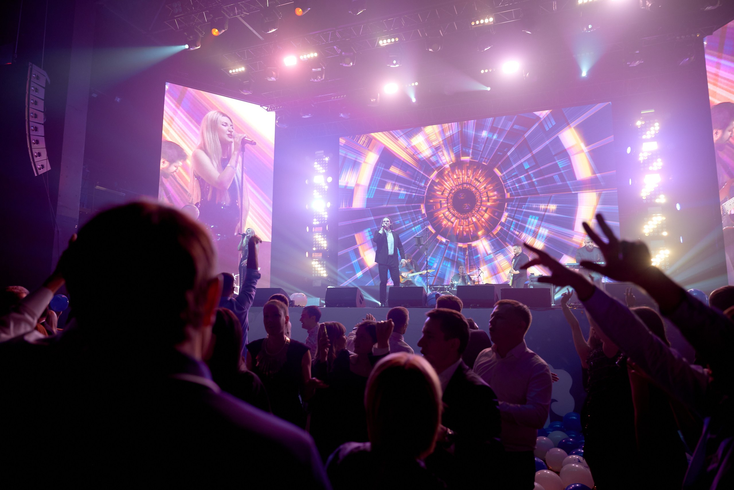 Репортажная фотосъёмка новогоднего корпоратива Банка СМП. Репортажный фотограф в Москве, Сергей Торунов