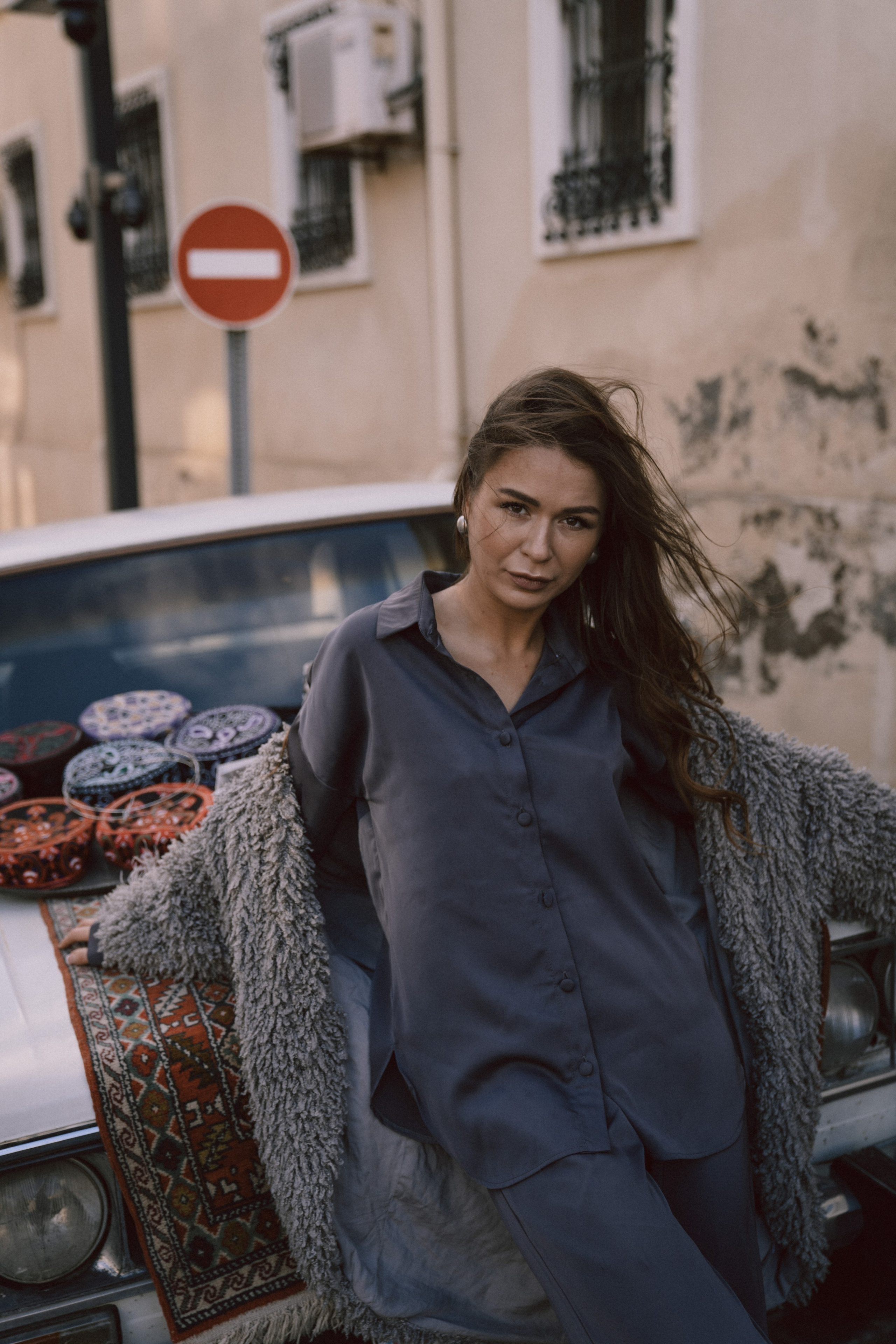 Екатерина в старом городе Баку. Фотограф в Баку Екатерина Ракитянская