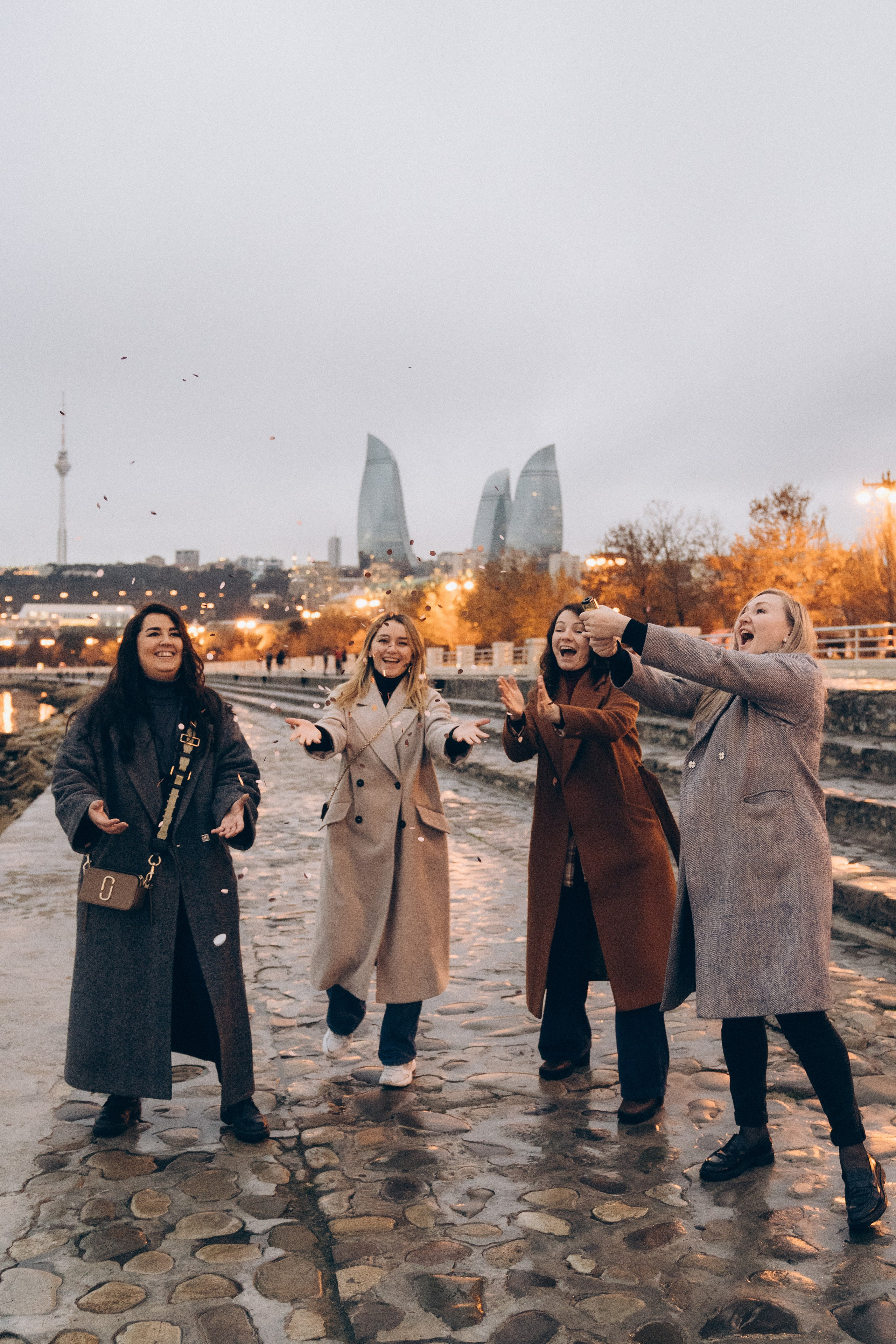 Рождество с подругами. Фотограф в Баку Екатерина Ракитянская