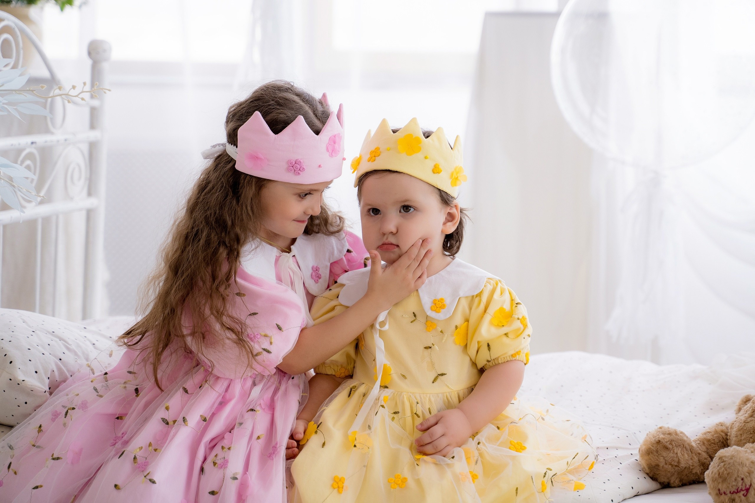 Маленькие принцессы. Фотостудия Малина в городе Улан-Удэ. Фотограф Ирина Жарникова
