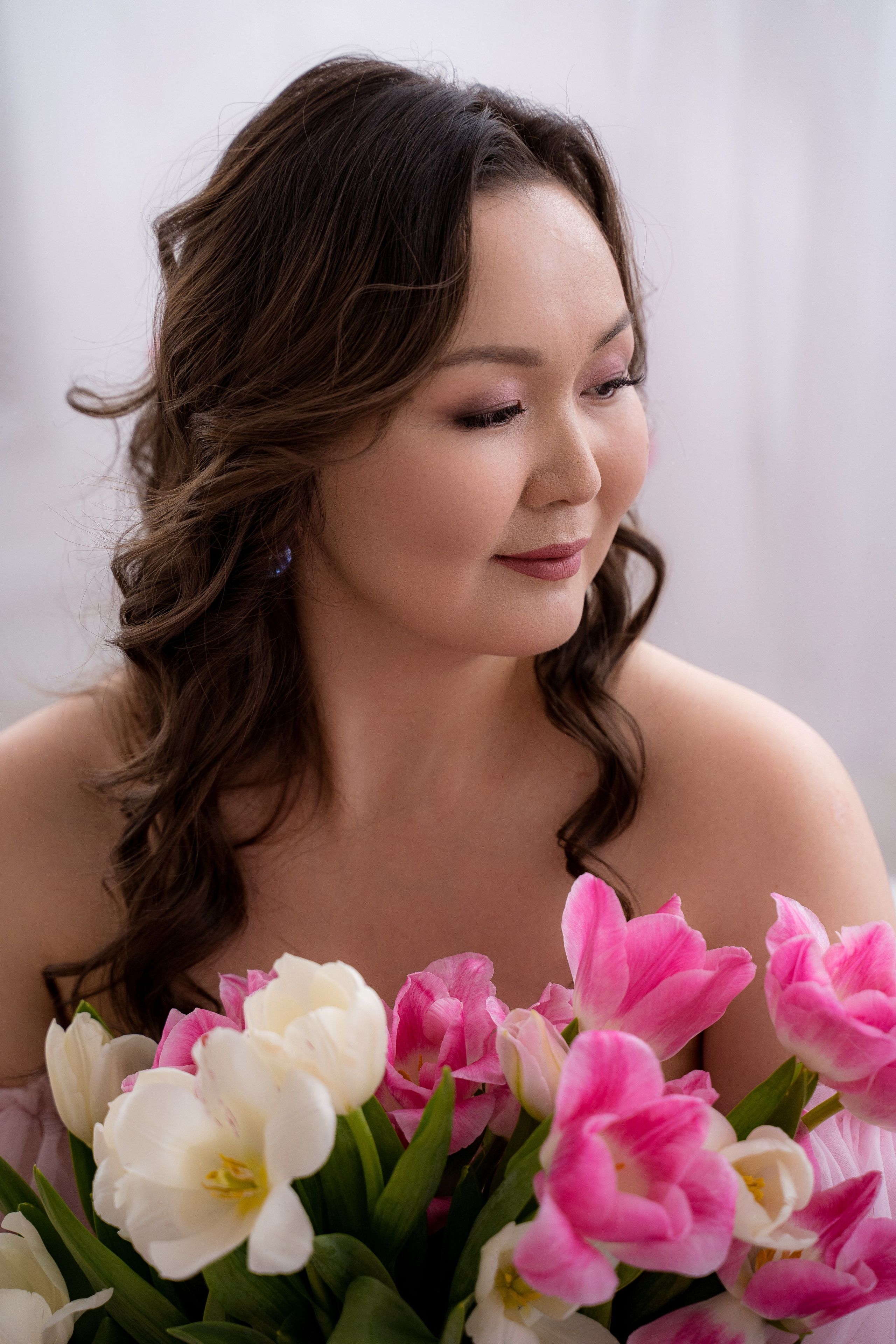 Тюльпановое настроение. Фотостудия Малина в городе Улан-Удэ. Фотограф Ирина Жарникова