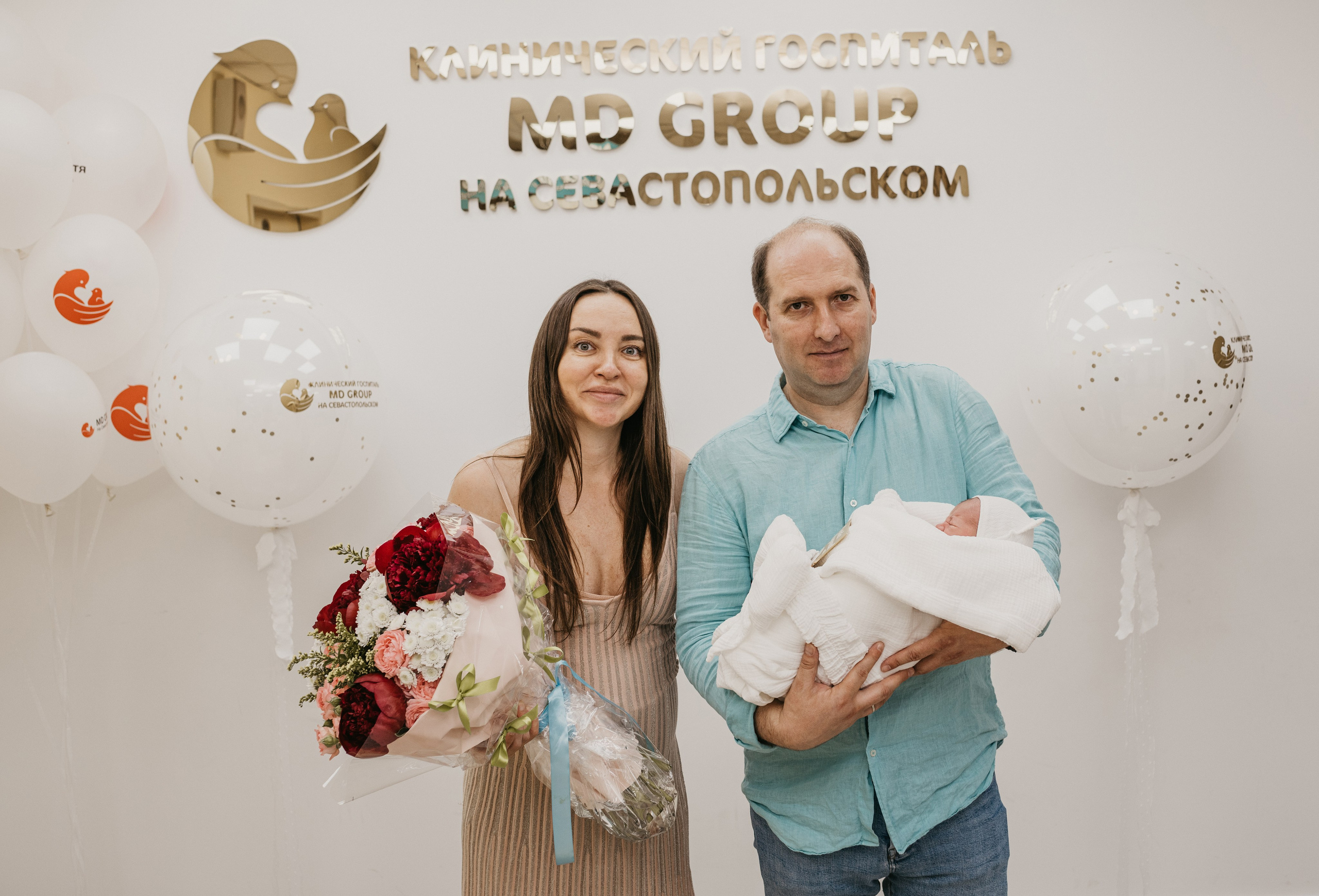 Выписка Марка. Фотограф на выписку из роддома в Москве и МО
