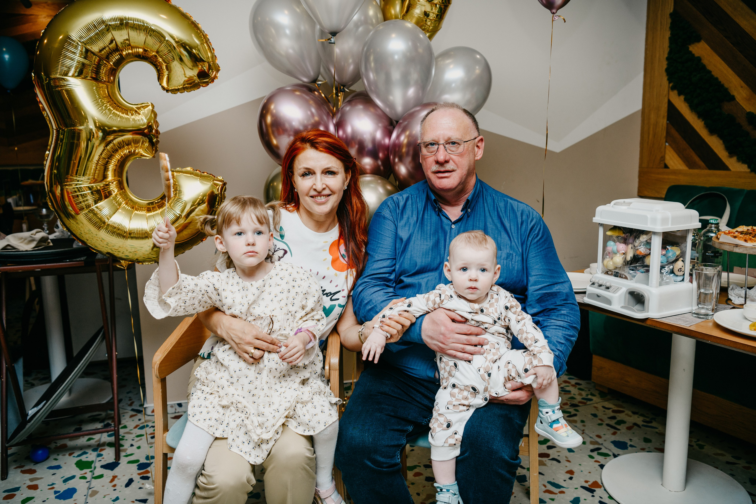 ДР Лизика. 3 года. Фотограф на выписку из роддома в Москве и МО